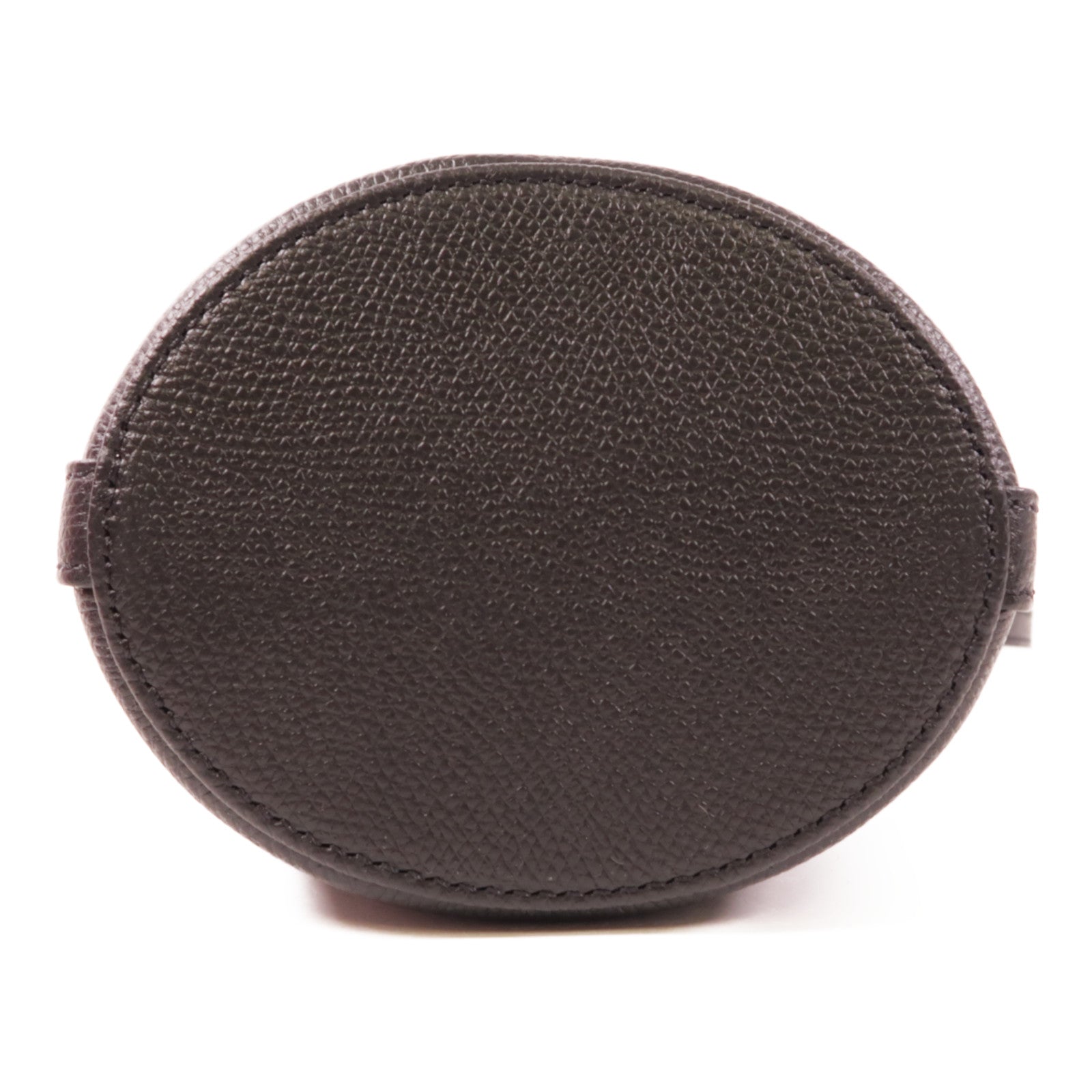 Valentino 牛皮皮革V Logo Bucket Bag金扣肩背袋