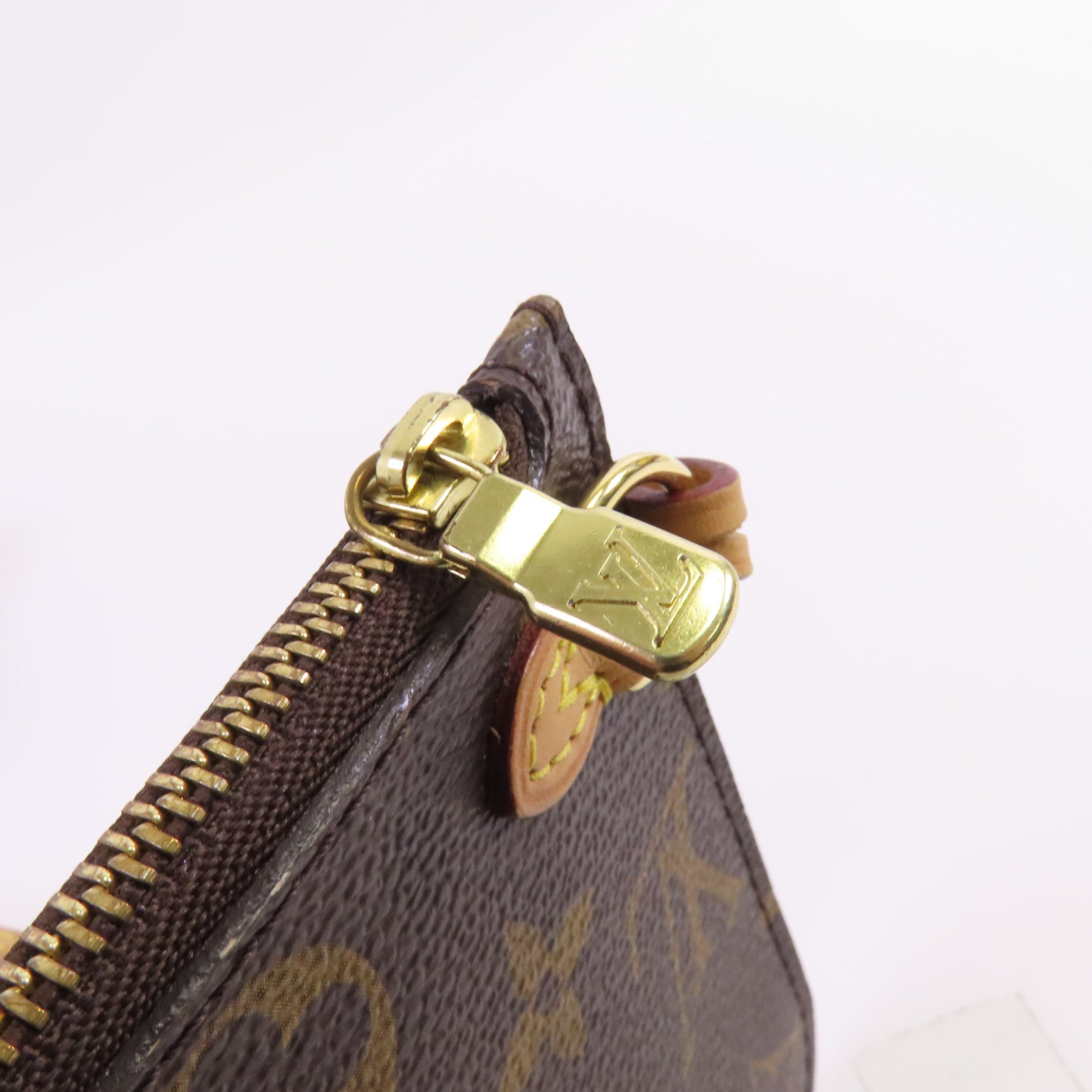 LOUIS VUITTON Monogram Neverfull PM金扣肩背袋