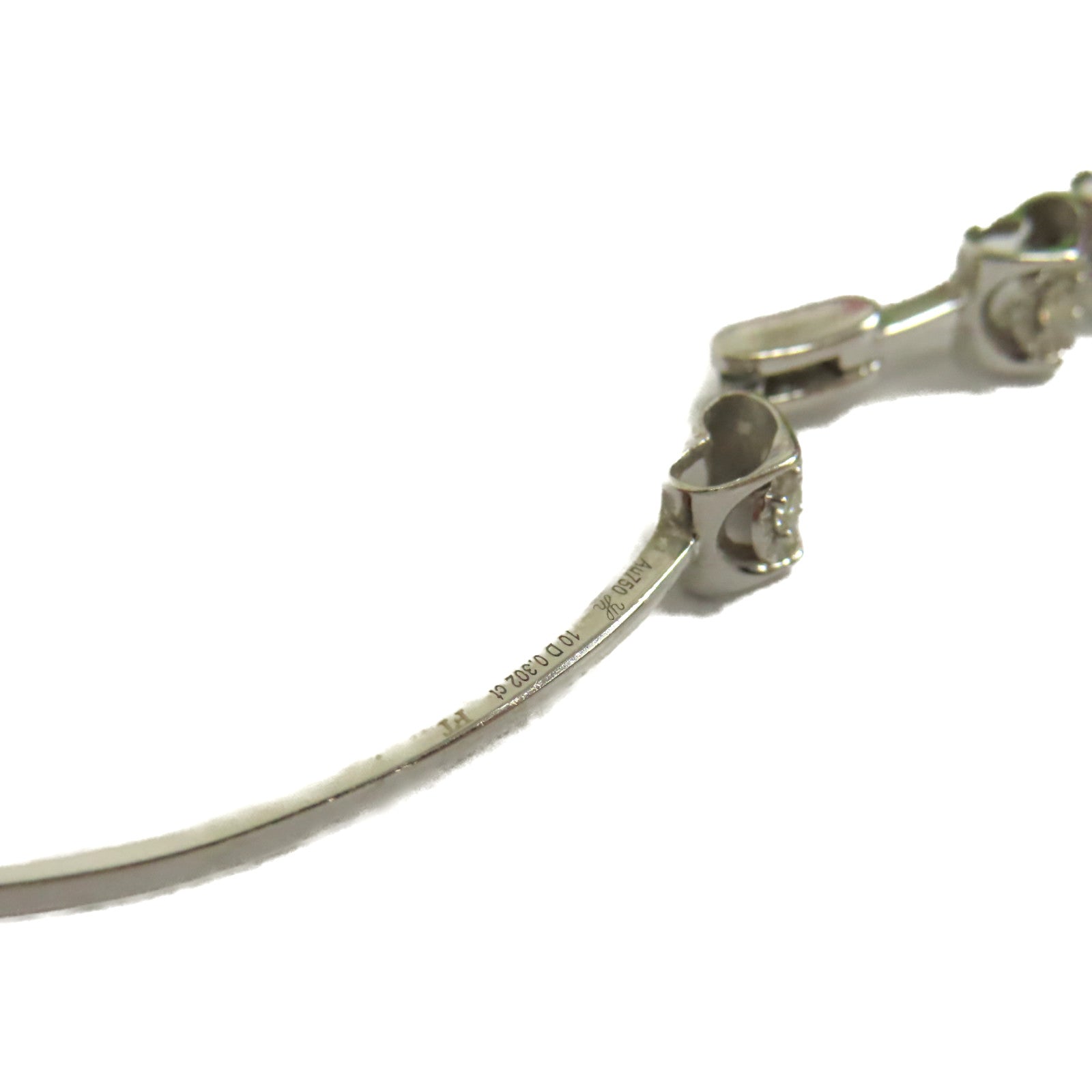 JEWELRY 【激減優惠】18K白金/0.302ct鑽石Diamond Bracelet手鏈