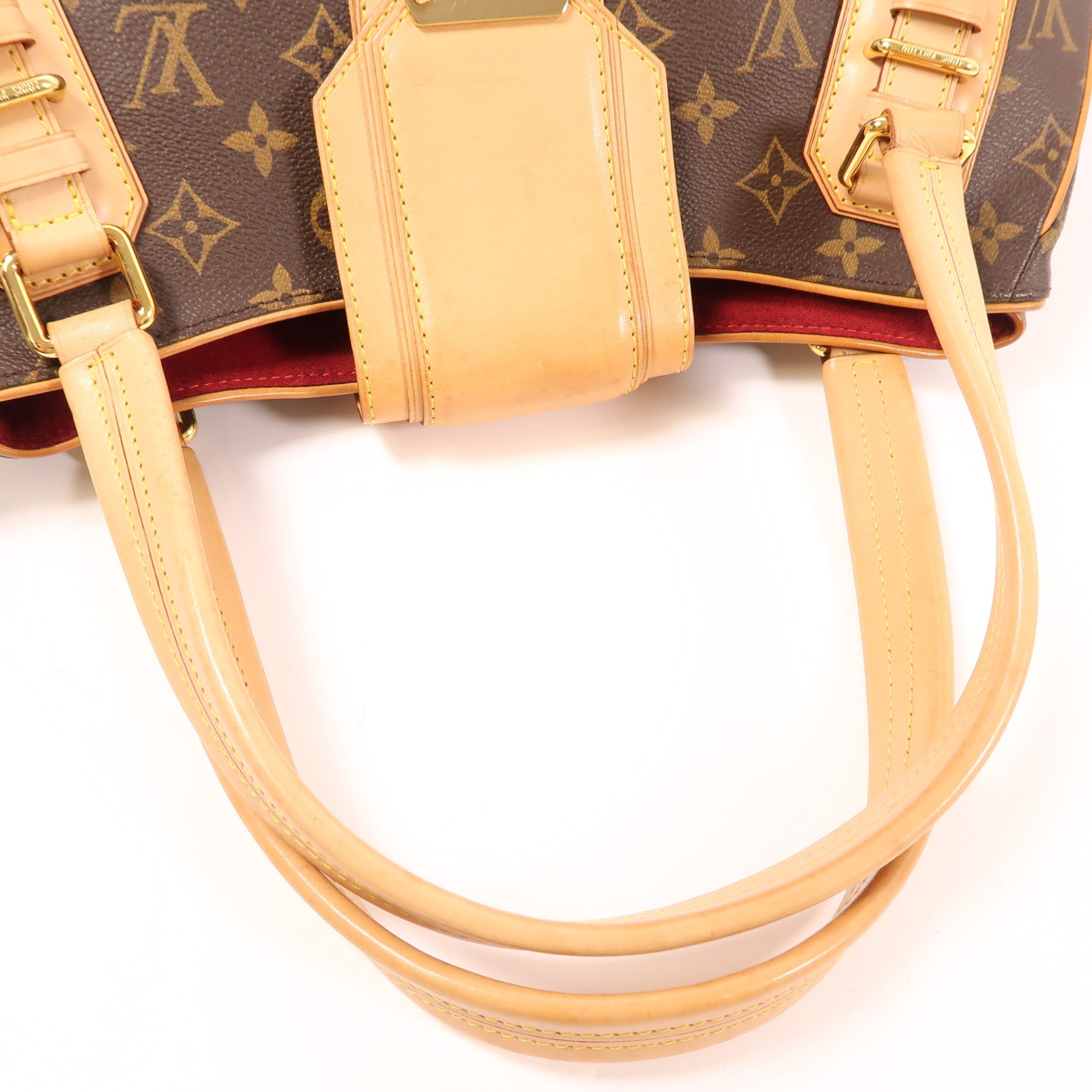 LOUIS VUITTON Monogram Griet金扣肩背袋