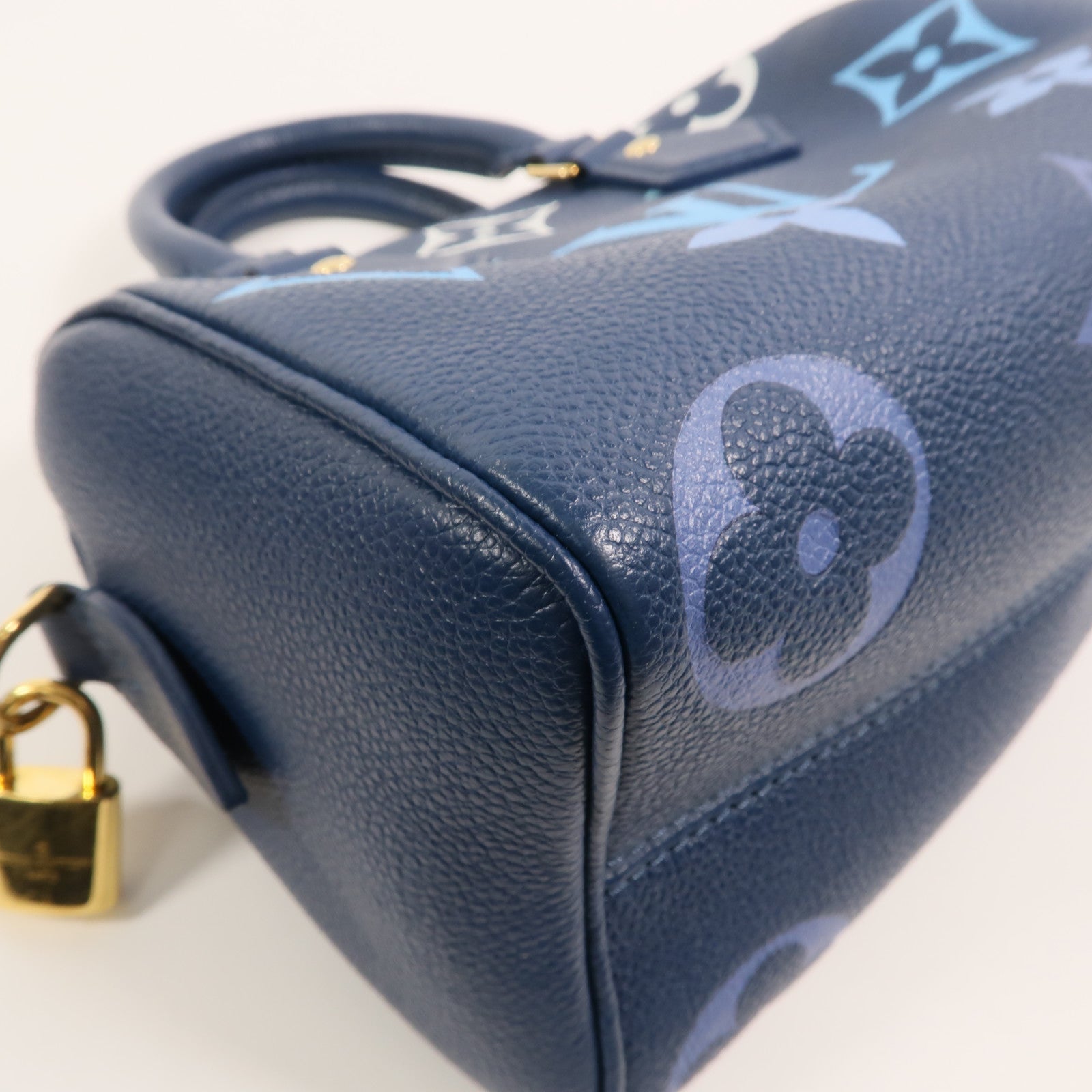 LOUIS VUITTON Monogram Empreinte Speedy Bandouliere 20手挽肩背兩用袋