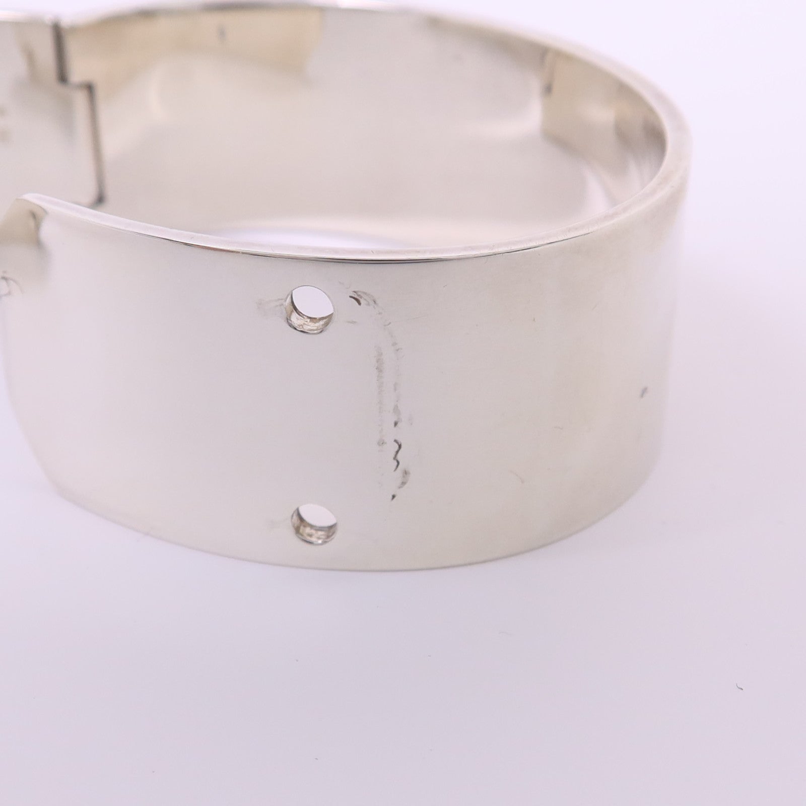 HERMES 925純銀Kelly MM Bracelet手鐲#16cm