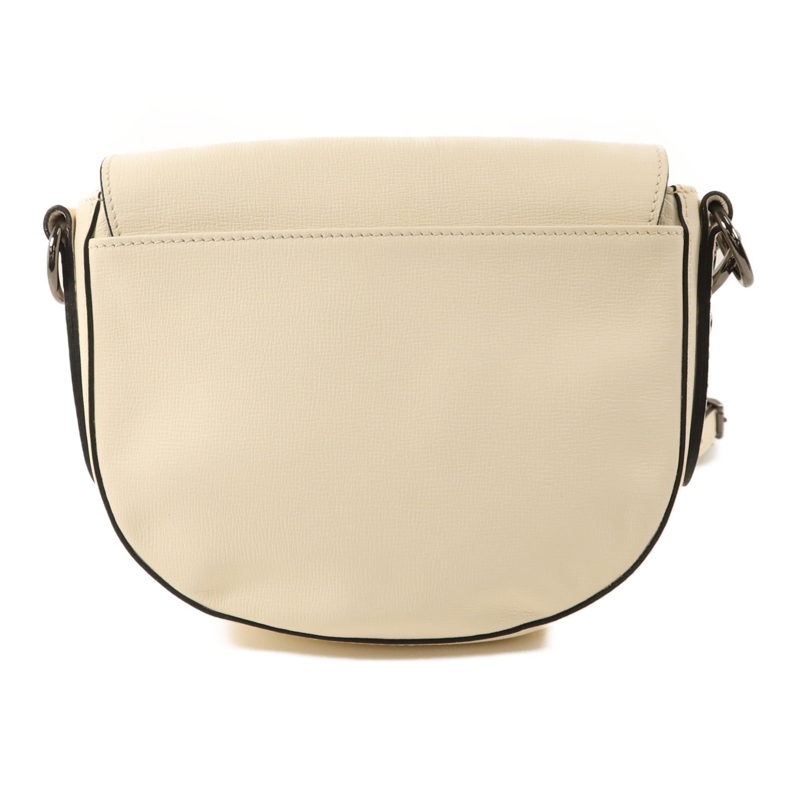 Longchamp 牛皮皮革Shoulder Bag銀扣肩背袋