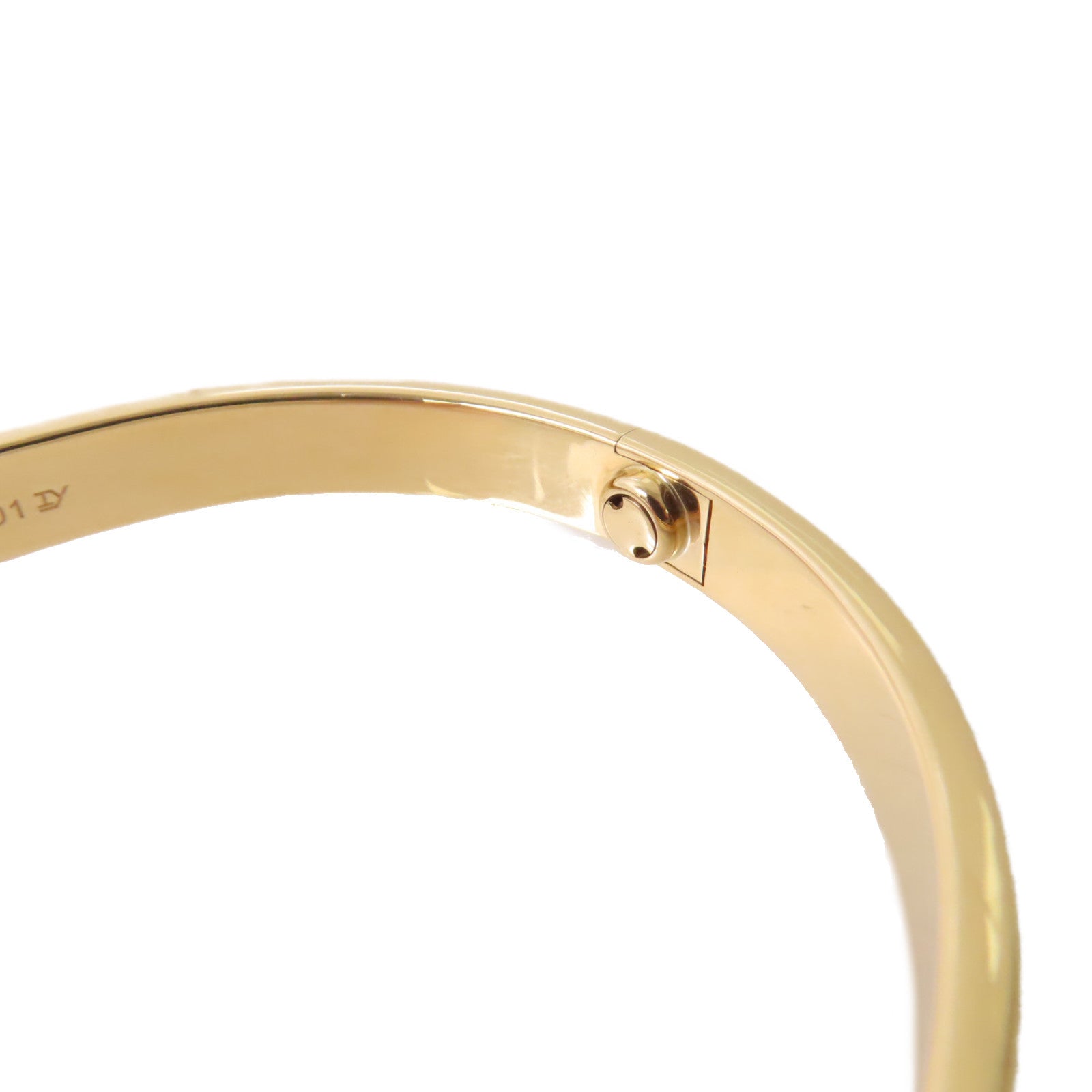 CARTIER 18K黃金Love Bracelet Classic Model手鐲#17