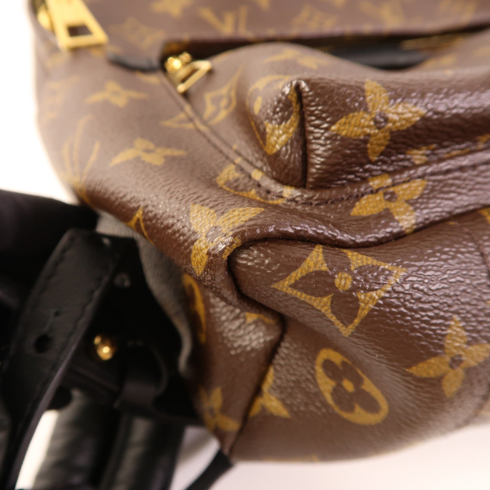 LOUIS VUITTON Monogram Palm Springs PM金扣背包