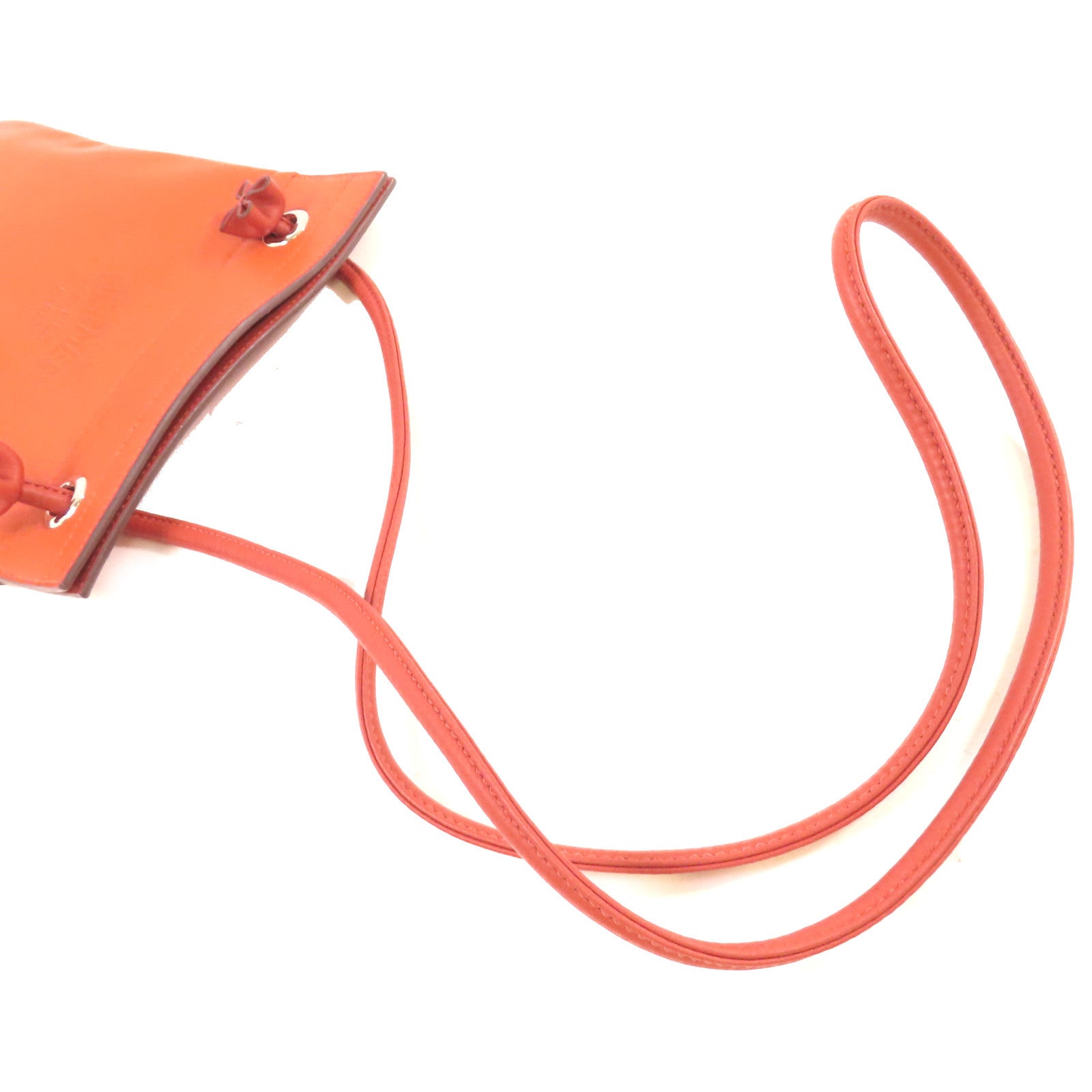 HERMES Swift皮革Aline Shoulder Bag銀扣肩背袋6C Cuiver/古銅色