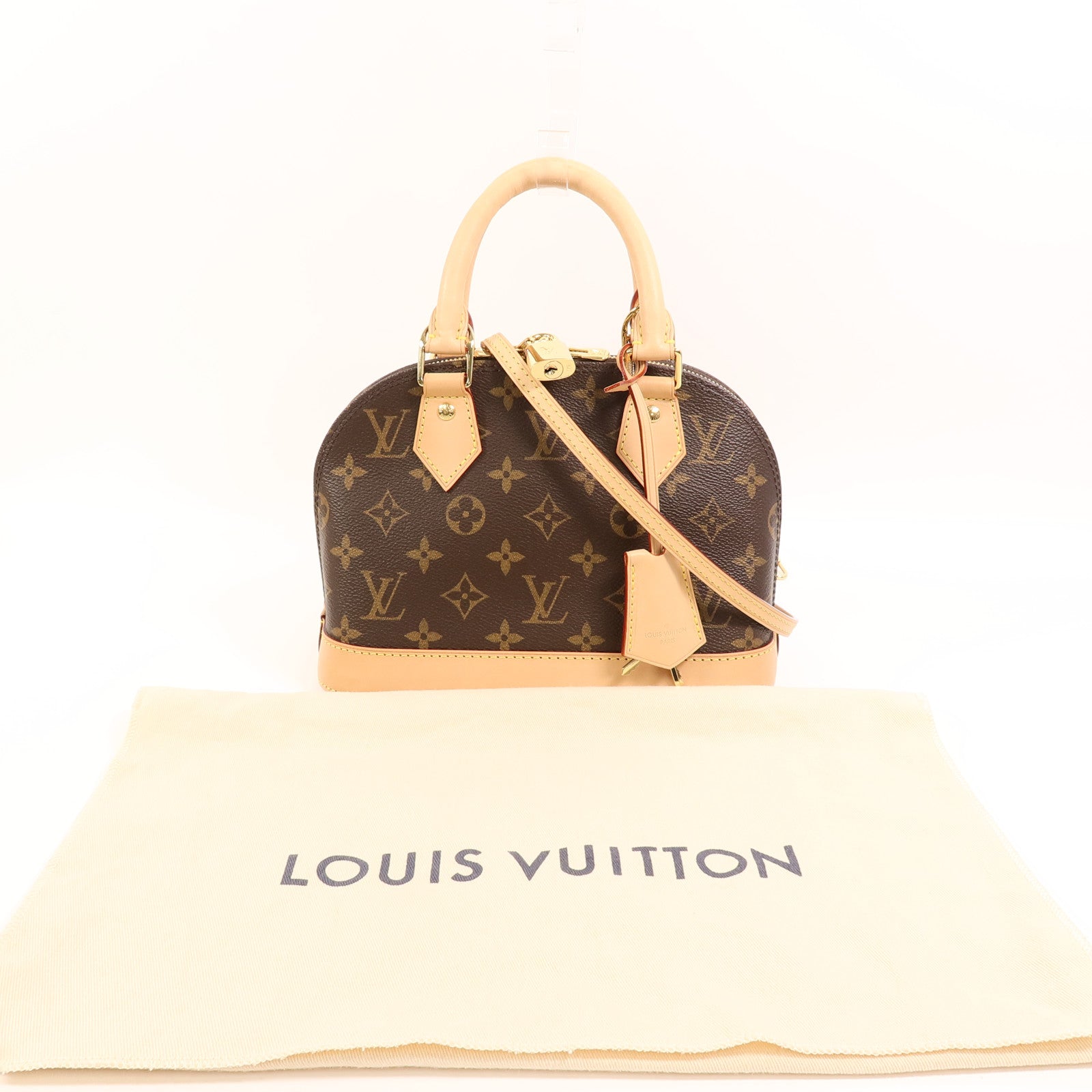 LOUIS VUITTON Monogram Alma BB手挽肩背兩用袋