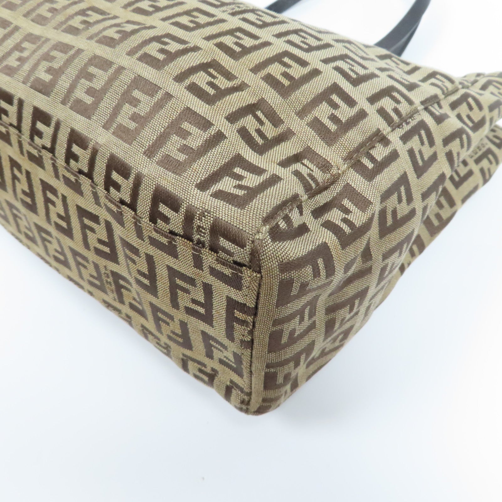 FENDI 【激減優惠】帆布Hand Bag手挽袋啡色