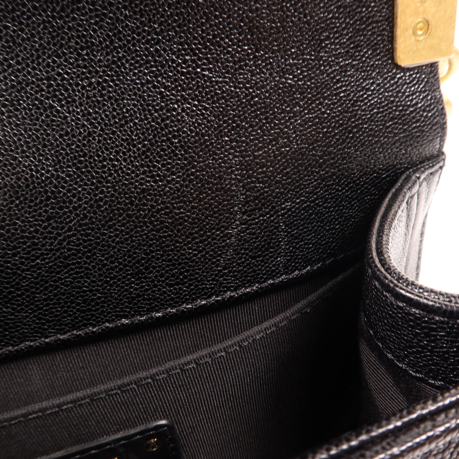 CHANEL 牛皮皮革Boy 20金扣肩背袋