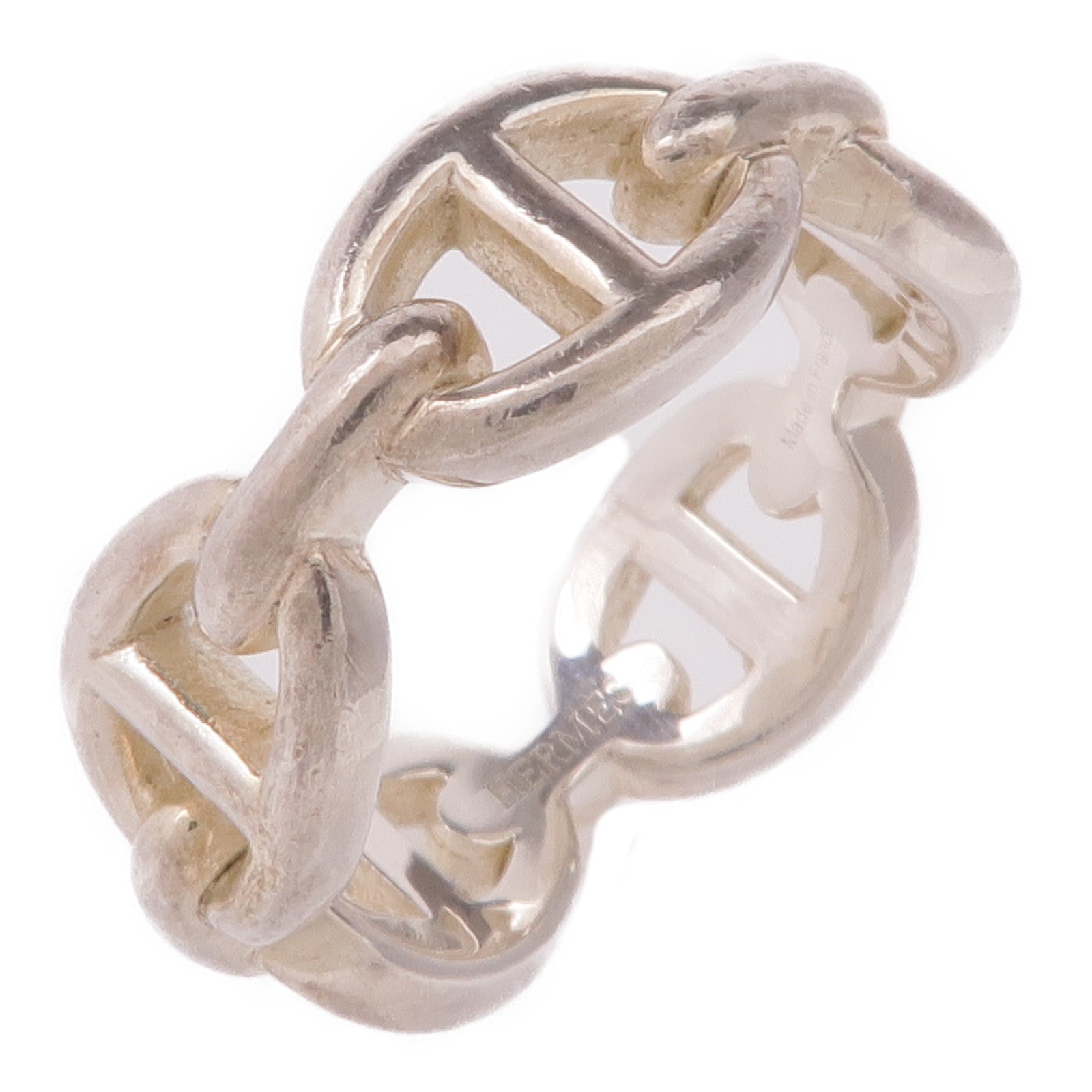 HERMES 925純銀Farandole Ring戒指Hermes#52/US#6
