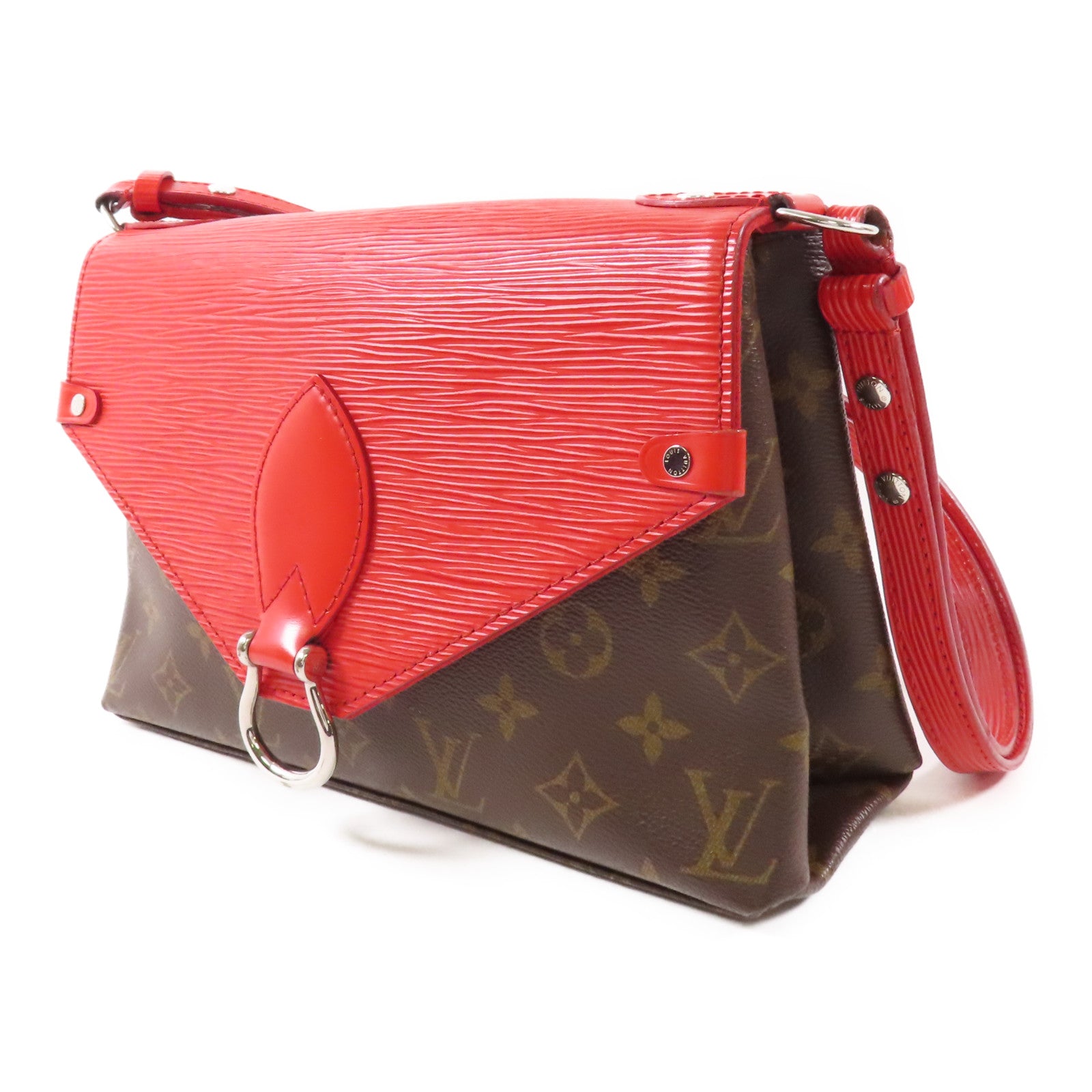 LOUIS VUITTON 【激減優惠】Monogram/Epi Saint Michel銀扣肩背袋