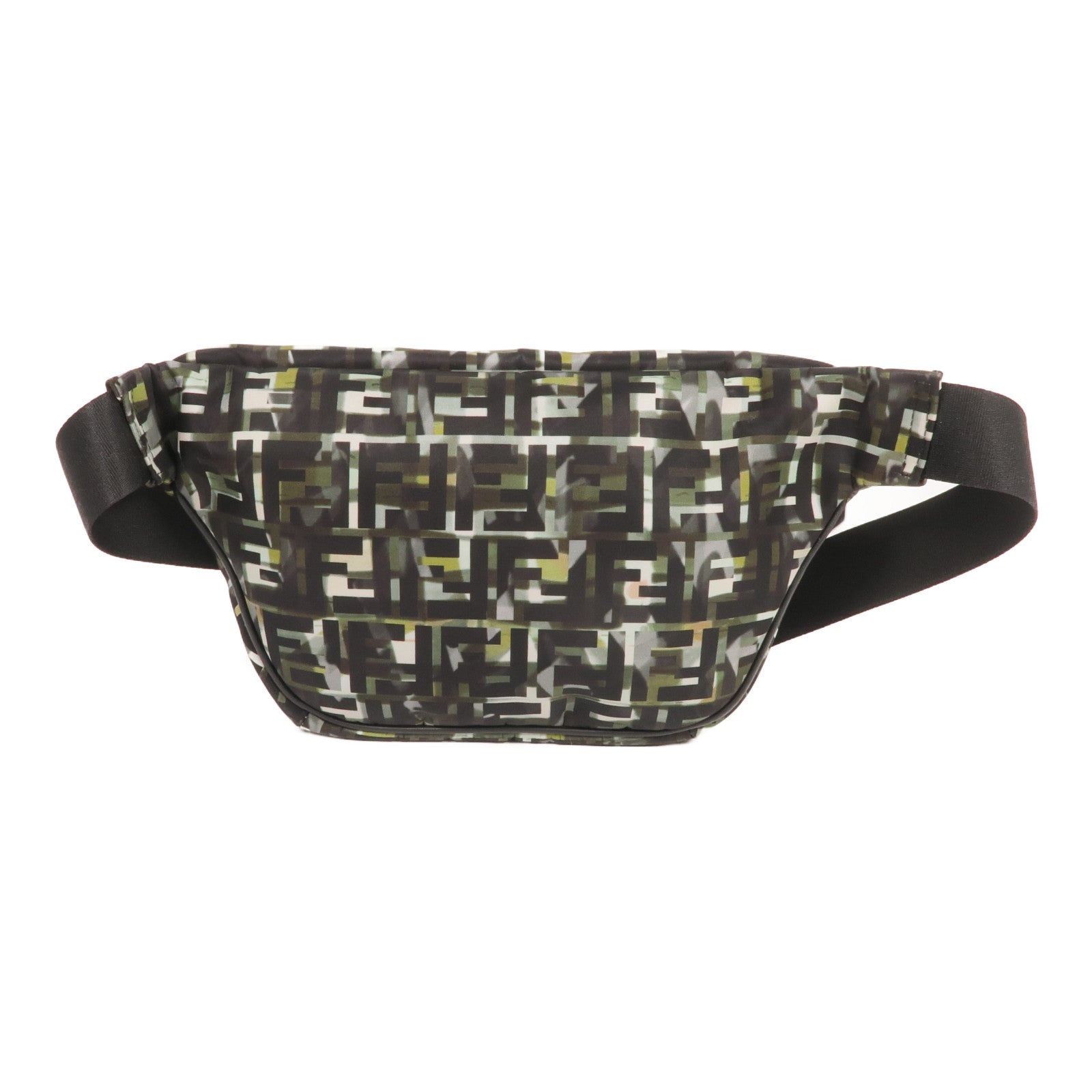 FENDI 尼龍CamouFF Belt Bag銀扣腰包