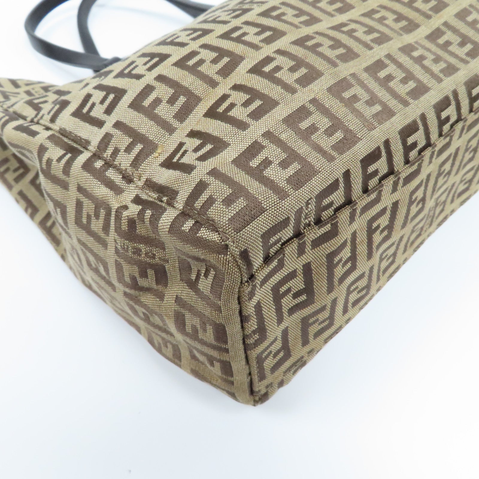 FENDI 【激減優惠】帆布Hand Bag手挽袋啡色