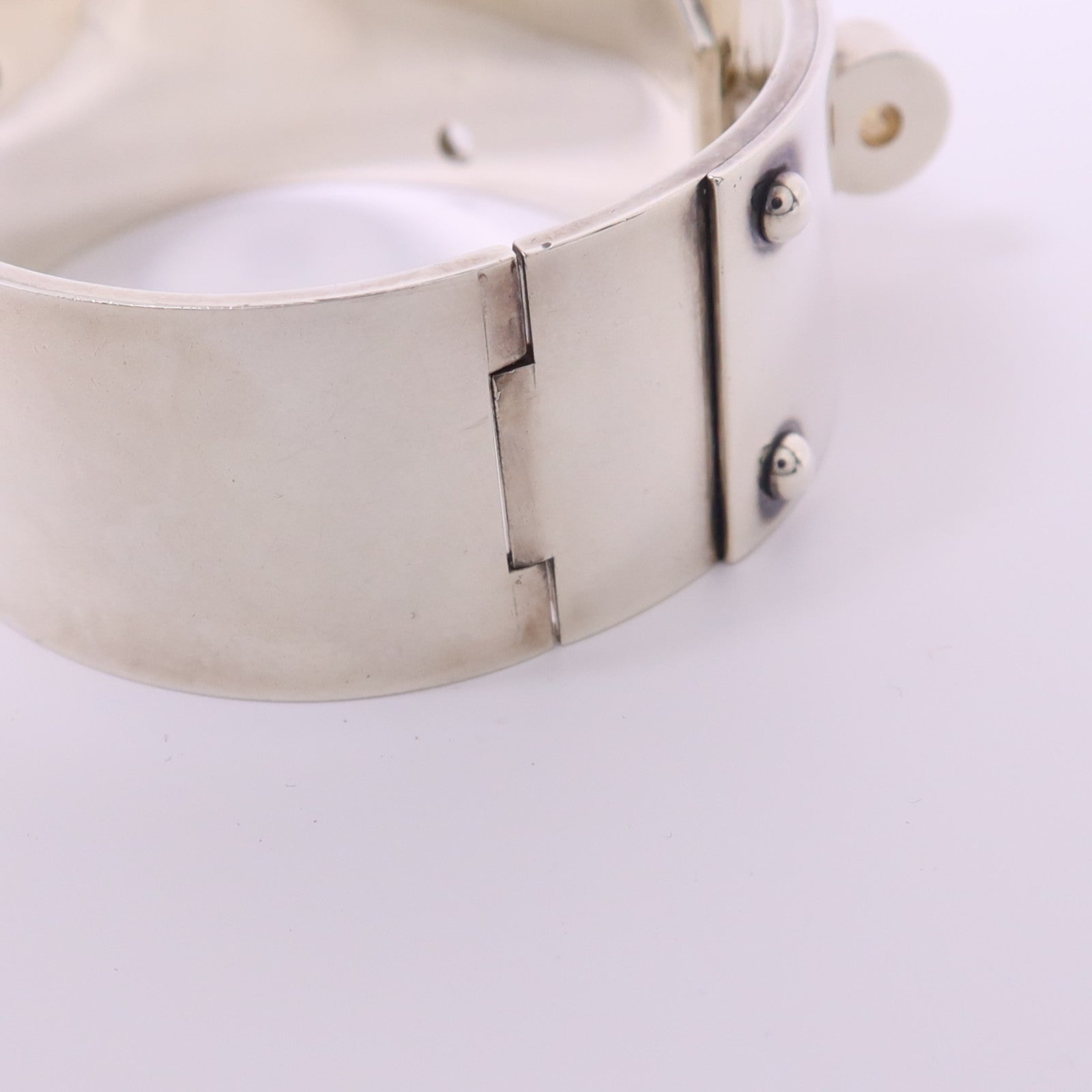 HERMES 925純銀Kelly MM Bracelet手鐲#16cm