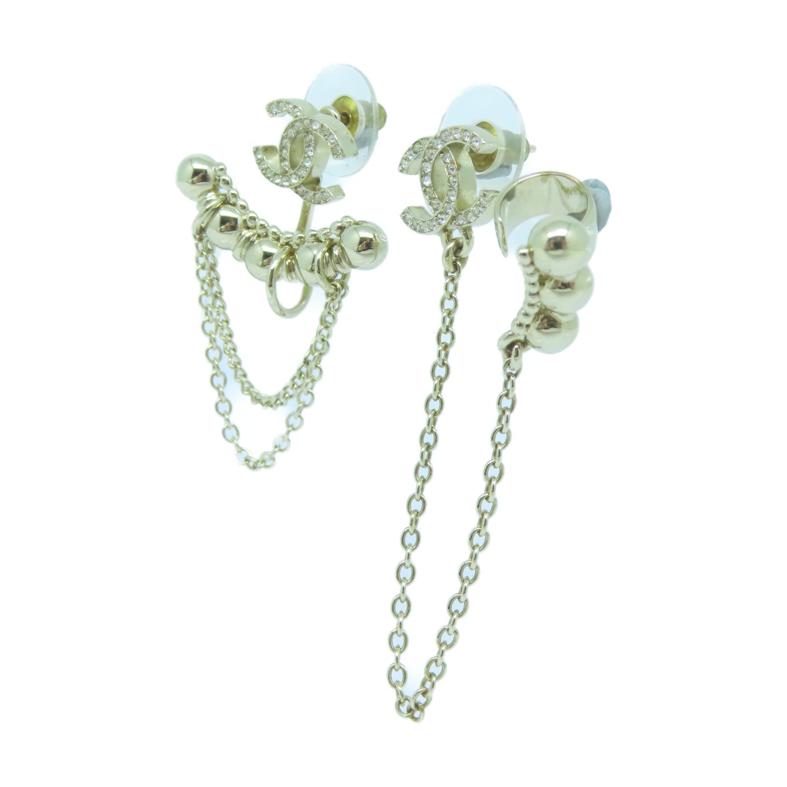 CHANEL 【激減優惠】金屬Earrings耳環金色