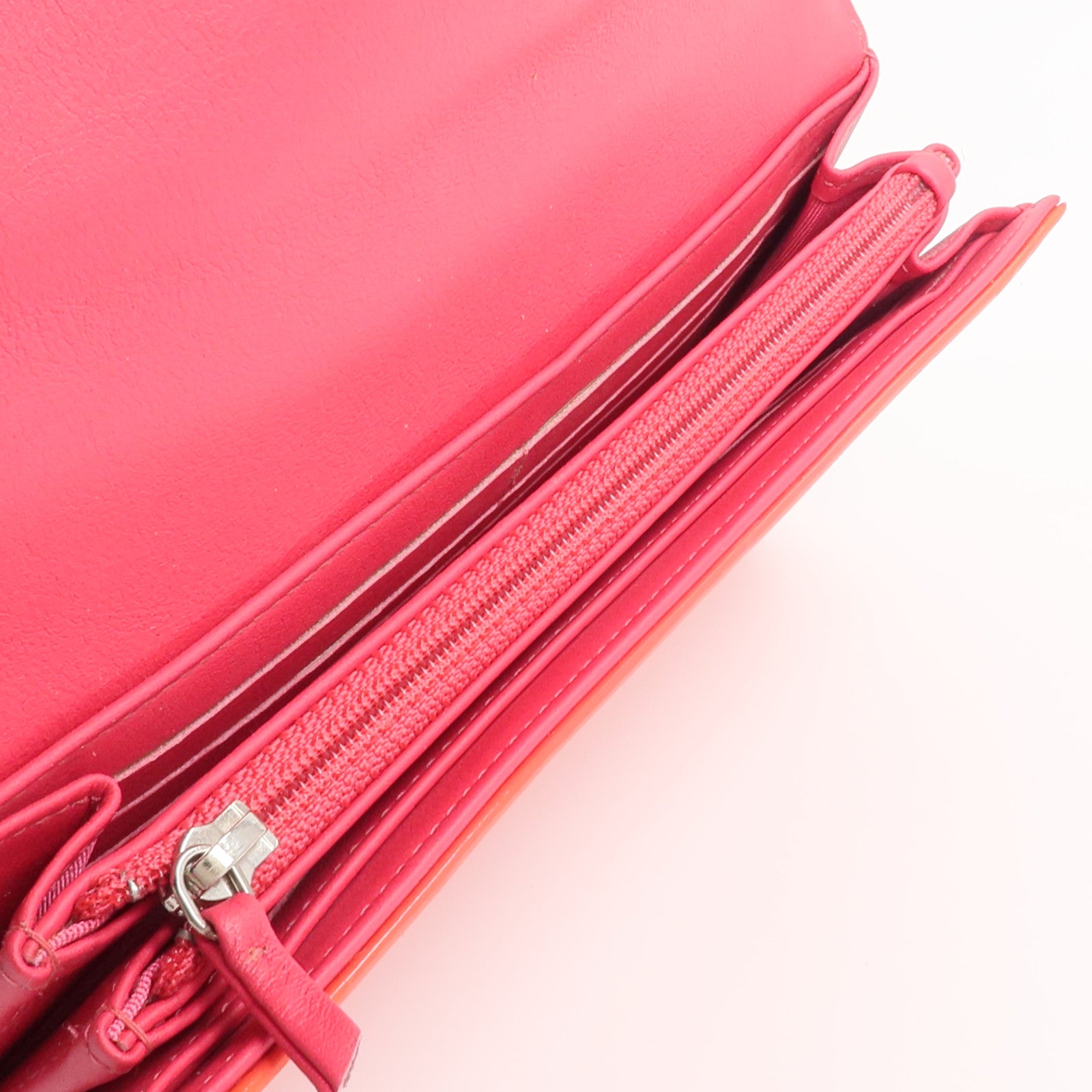 CHANEL 漆皮皮革Makeup Long Wallet長錢包