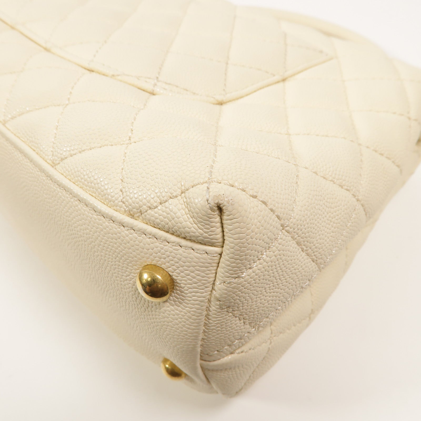CHANEL 牛皮皮革Coco Handle Bag手挽肩背兩用袋