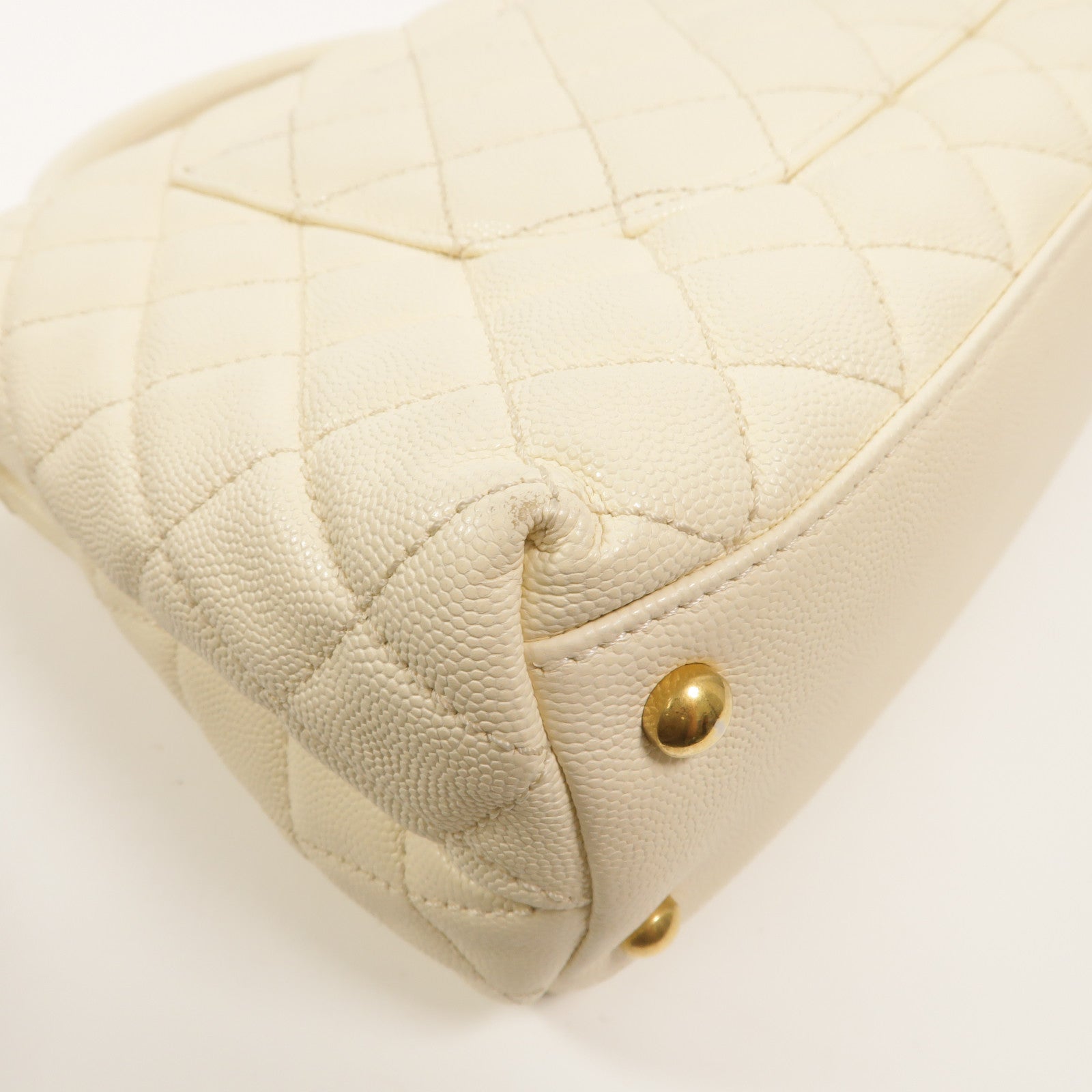 CHANEL 牛皮皮革Coco Handle Bag手挽肩背兩用袋