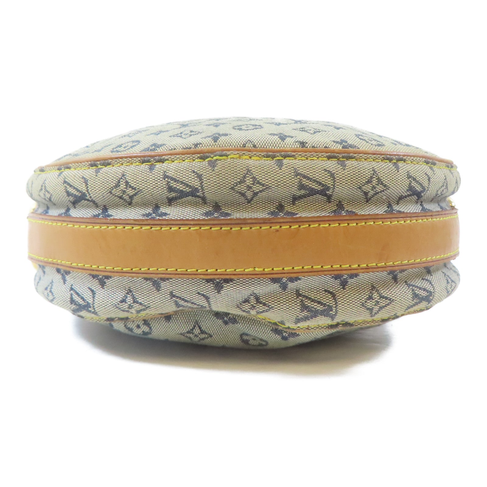 LOUIS VUITTON Monogram Mini Jeanne GM金扣肩背袋淺褐色