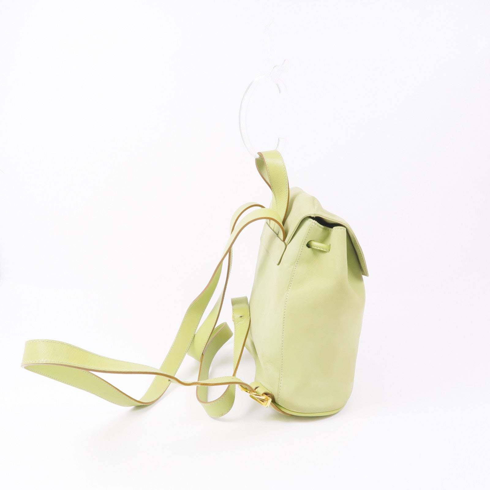 Salvatore Ferragamo 麂皮皮革Backpack金扣背包