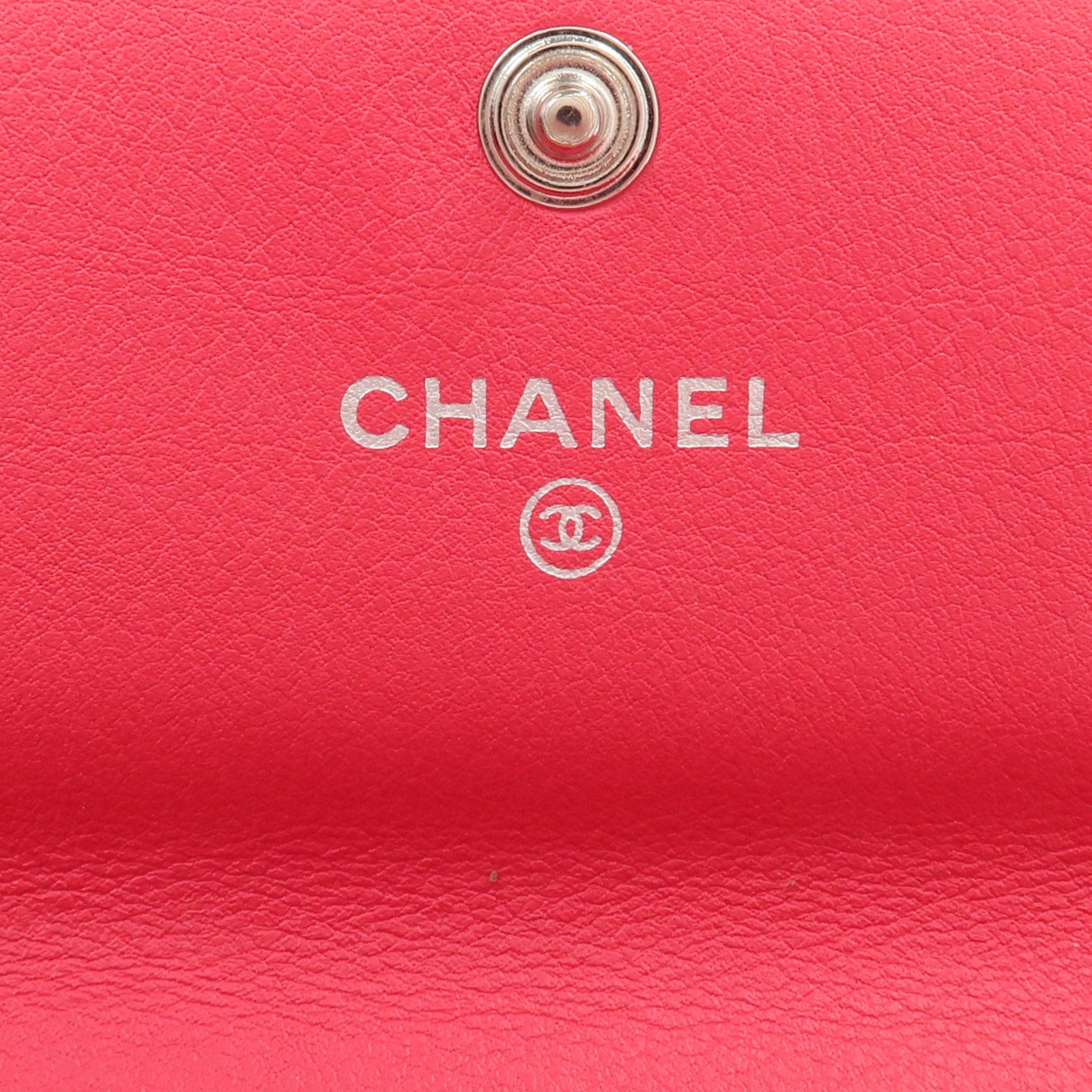 CHANEL 漆皮皮革Makeup Long Wallet長錢包