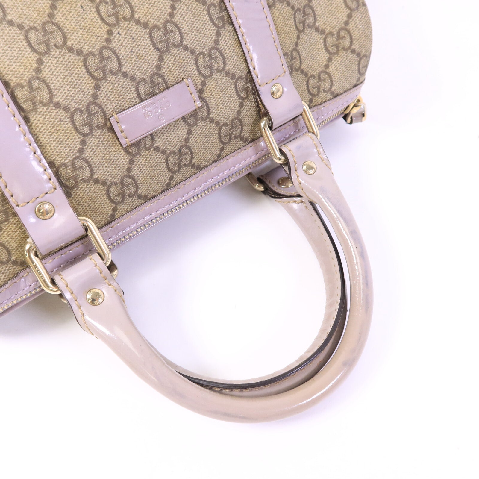 GUCCI 塗層帆布Boston Bag手提包