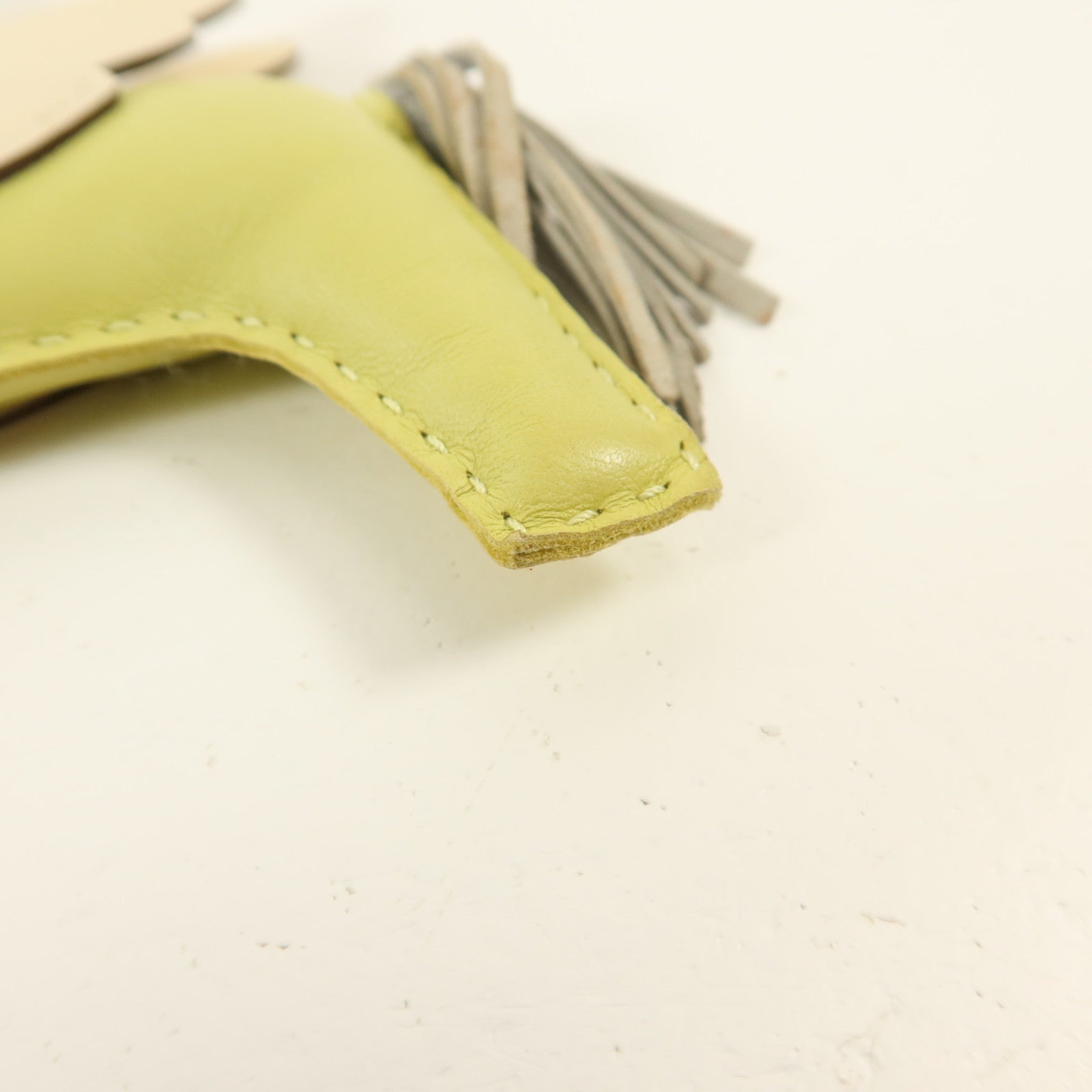 HERMES Milo/Swift皮革Rodeo Pegase MM掛飾Bleu Pale