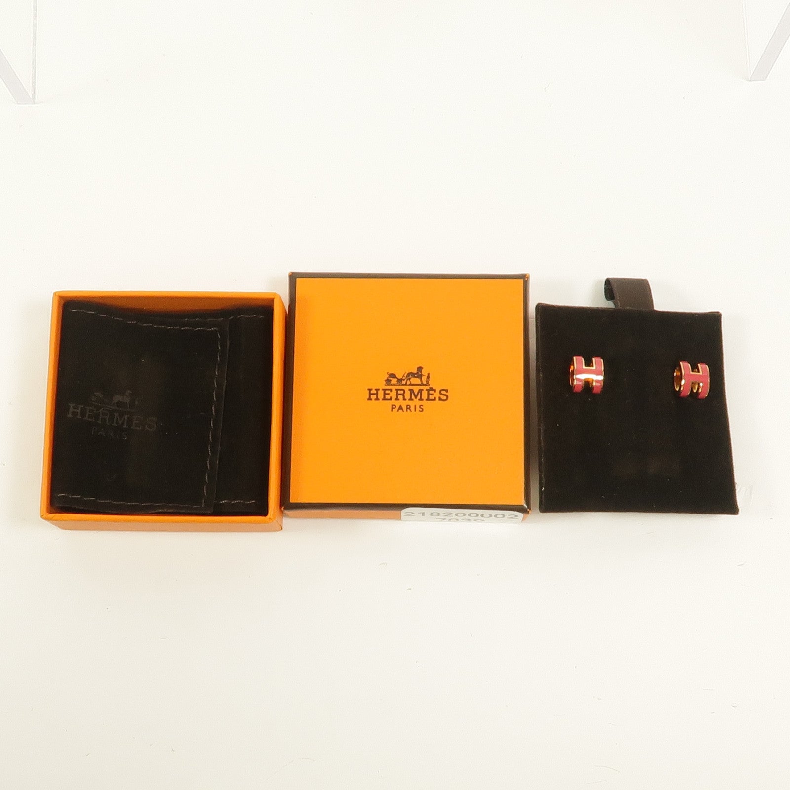 HERMES 金屬Mini Pop H Earrings耳環
