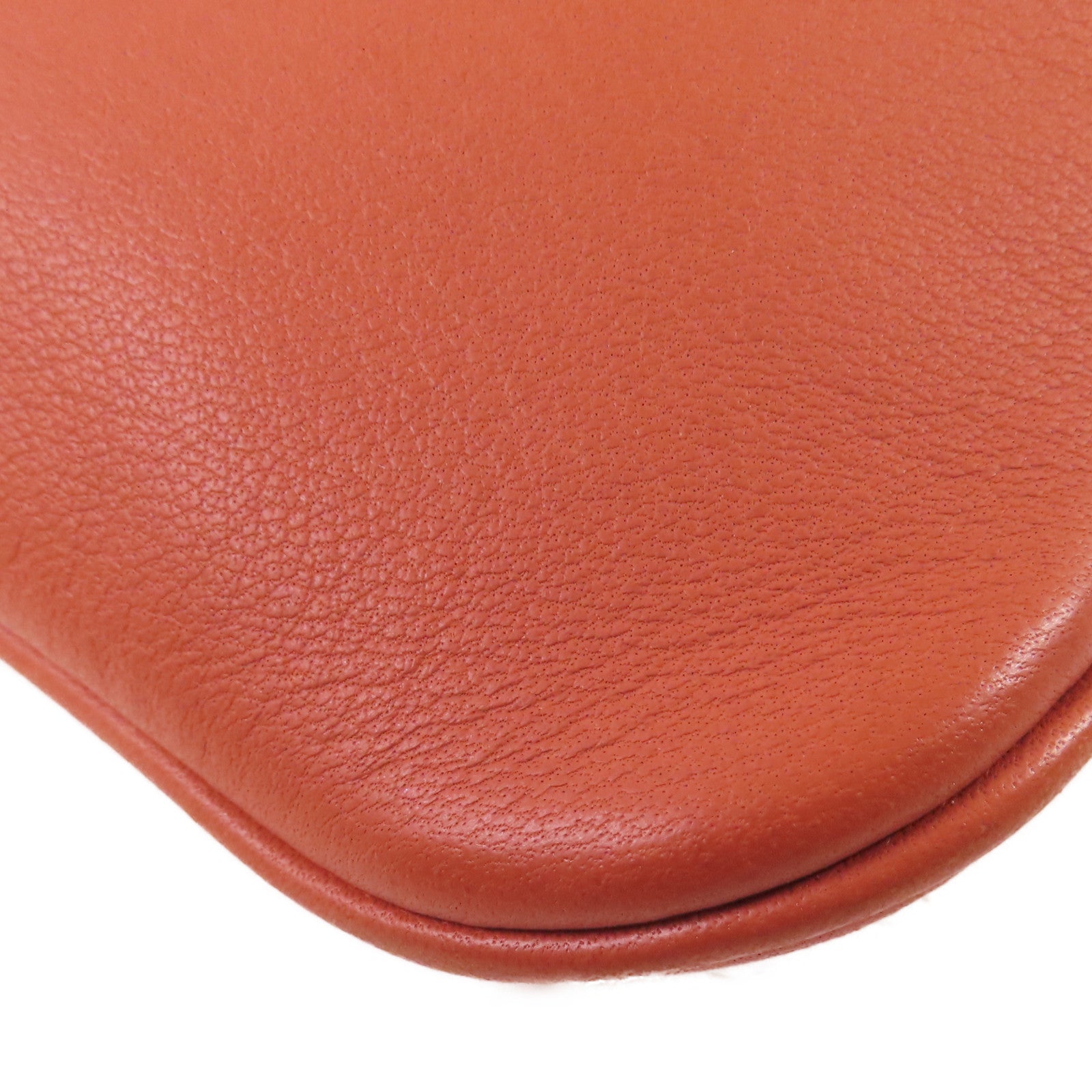 HERMES Swift皮革Aline Shoulder Bag銀扣肩背袋6C Cuiver/古銅色