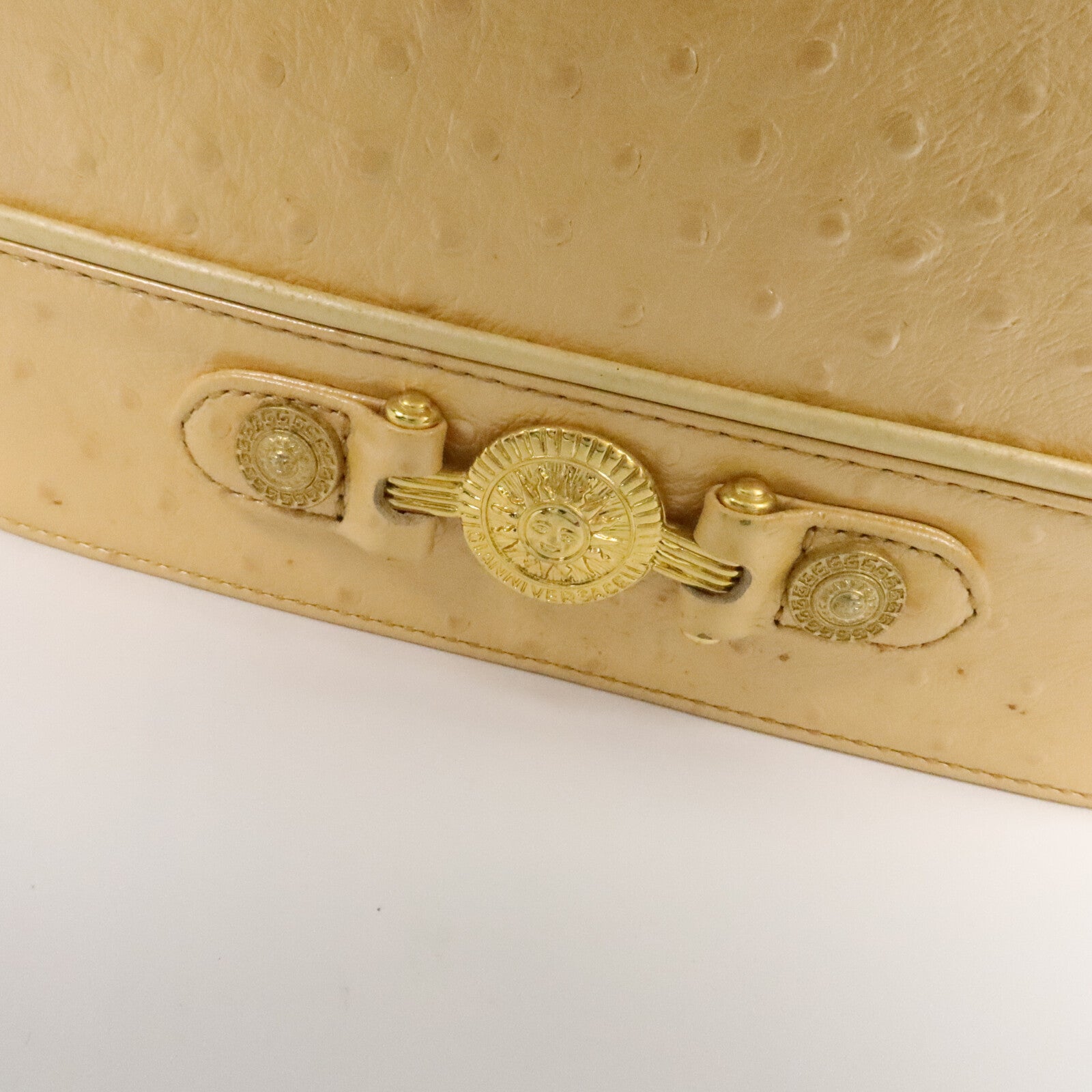VERSACE 牛皮皮革Vintage Vanity Bag手挽袋