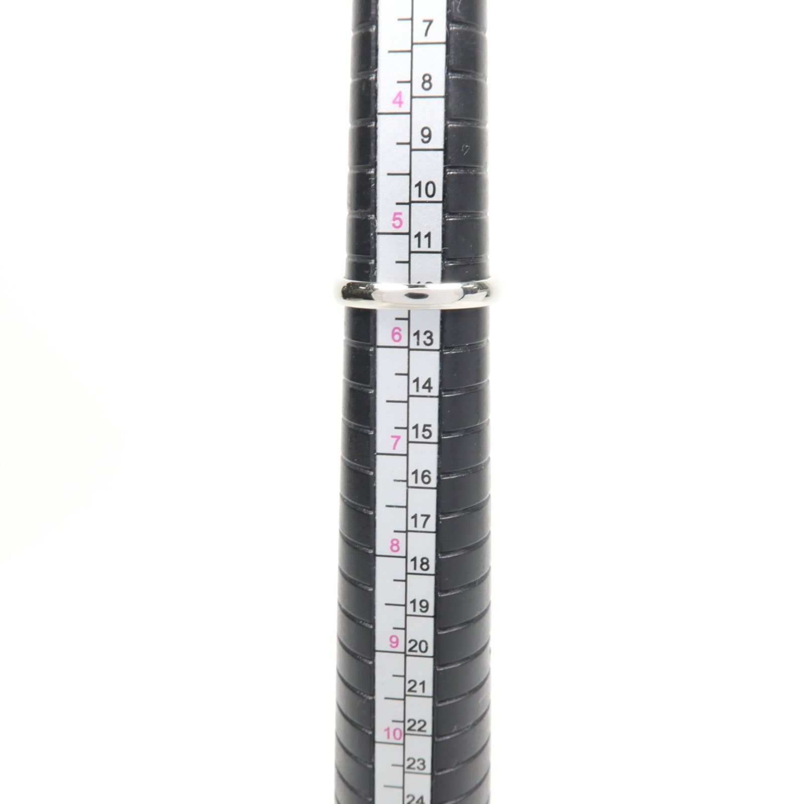 JEWELRY PT900鉑金Sapphire Diamond Ring藍寶石/鑽石戒指US#5.5