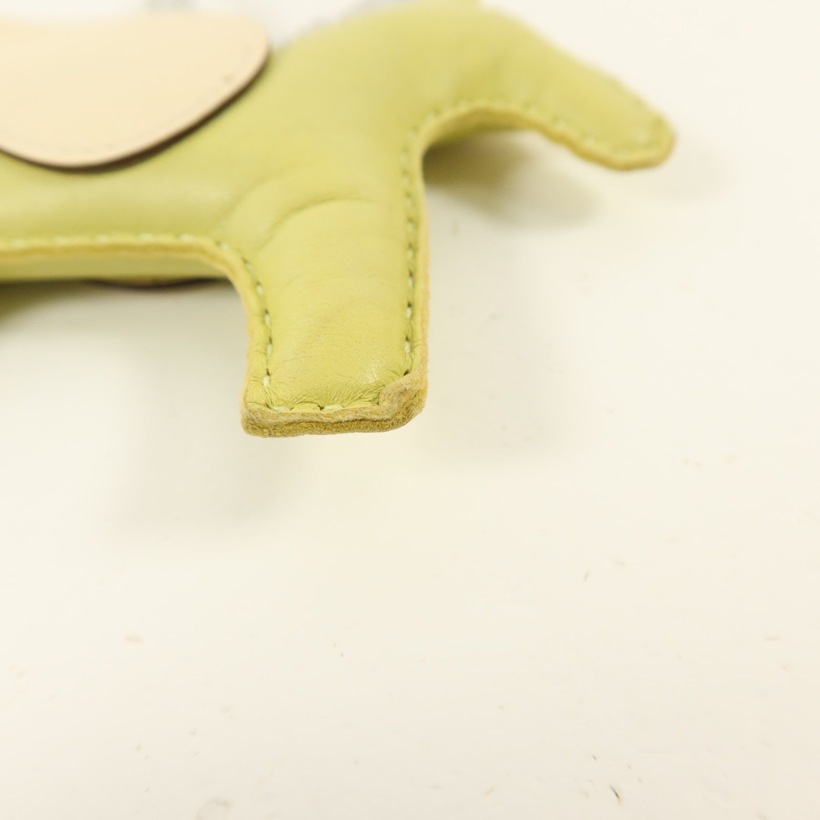 HERMES Milo/Swift皮革Rodeo Pegase MM掛飾Bleu Pale