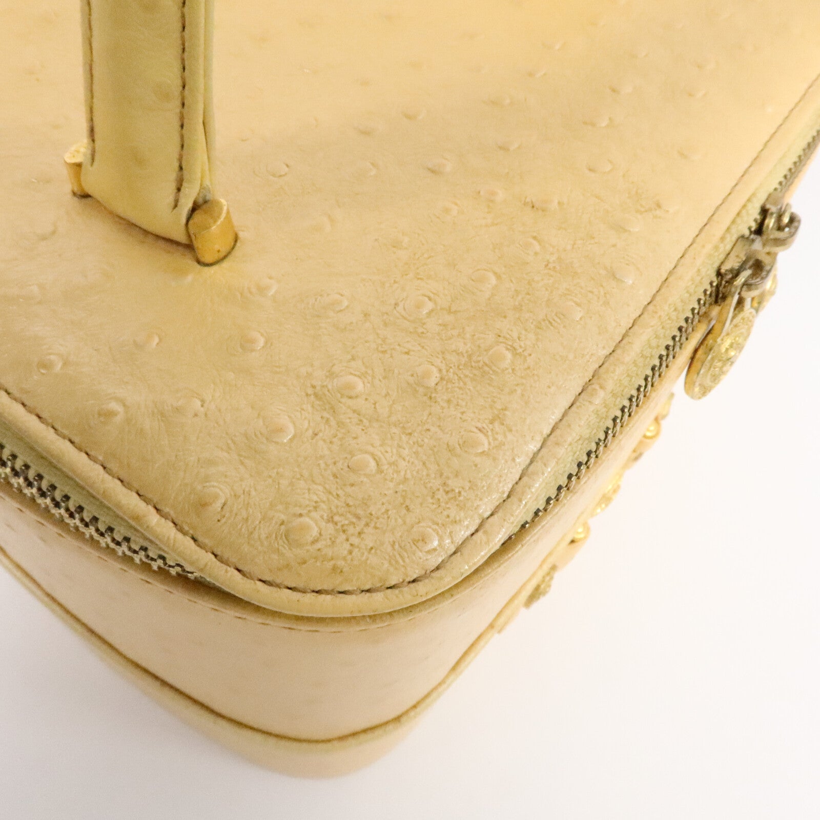 VERSACE 牛皮皮革Vintage Vanity Bag手挽袋