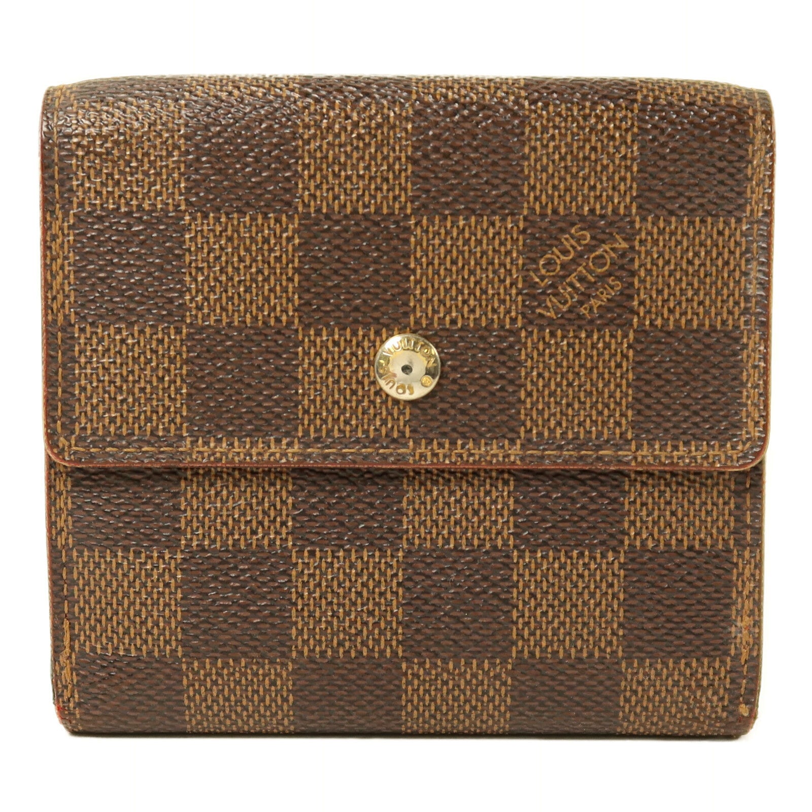 LOUIS VUITTON Damier Porte Monnaie Cartes Credit金扣錢包
