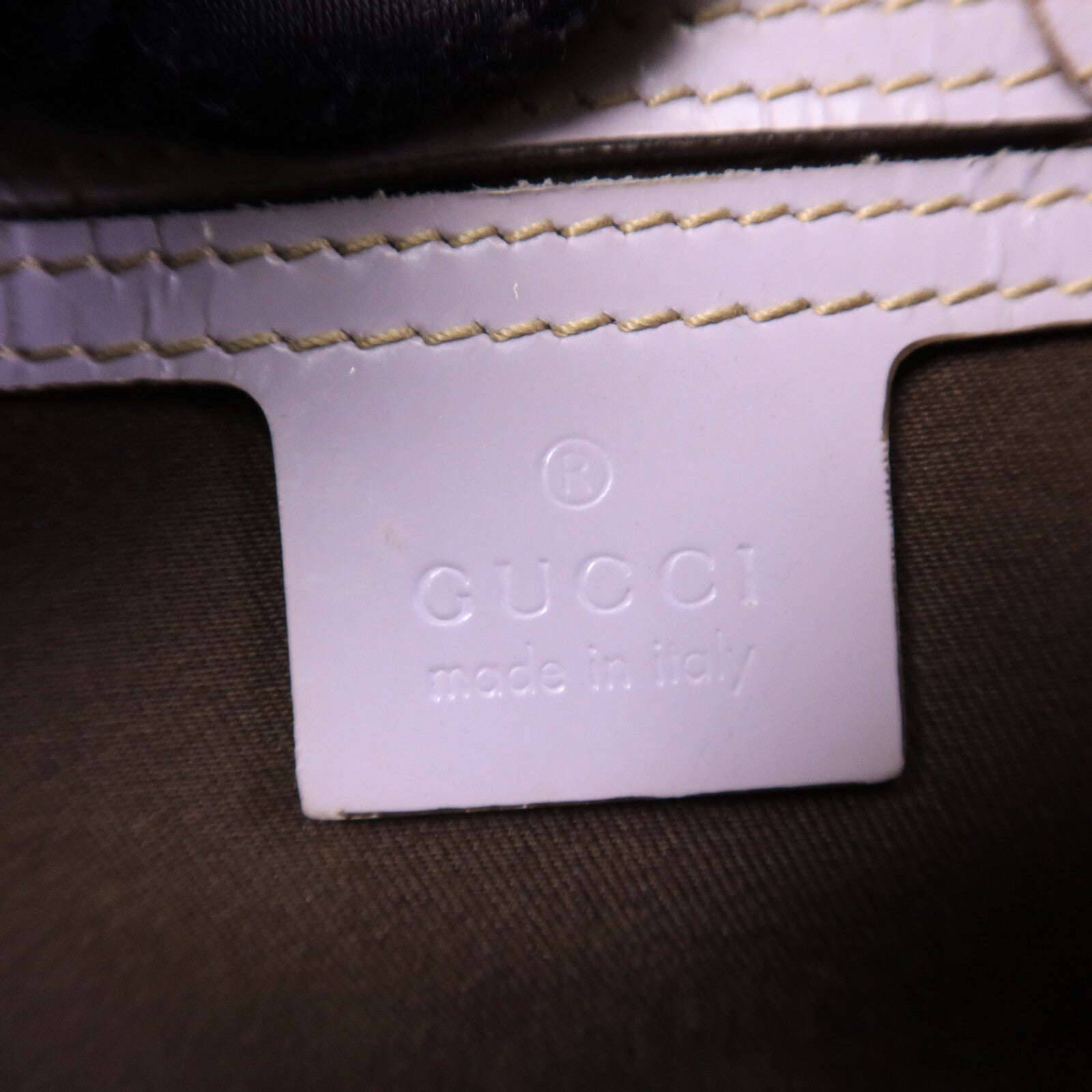 GUCCI 塗層帆布Boston Bag手提包