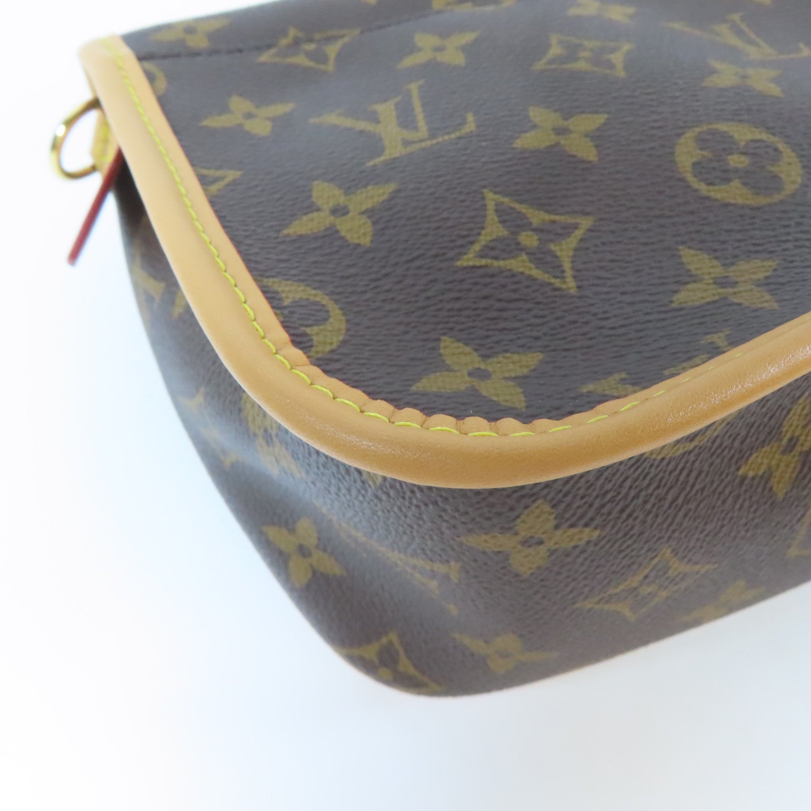LOUIS VUITTON Monogram Diane金扣手挽肩背兩用袋啡色