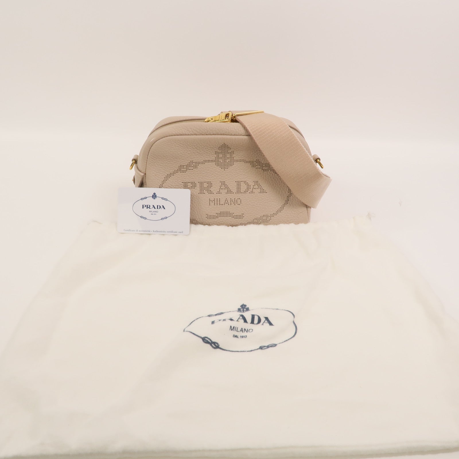 PRADA 牛皮皮革Shoulder Bag肩背袋