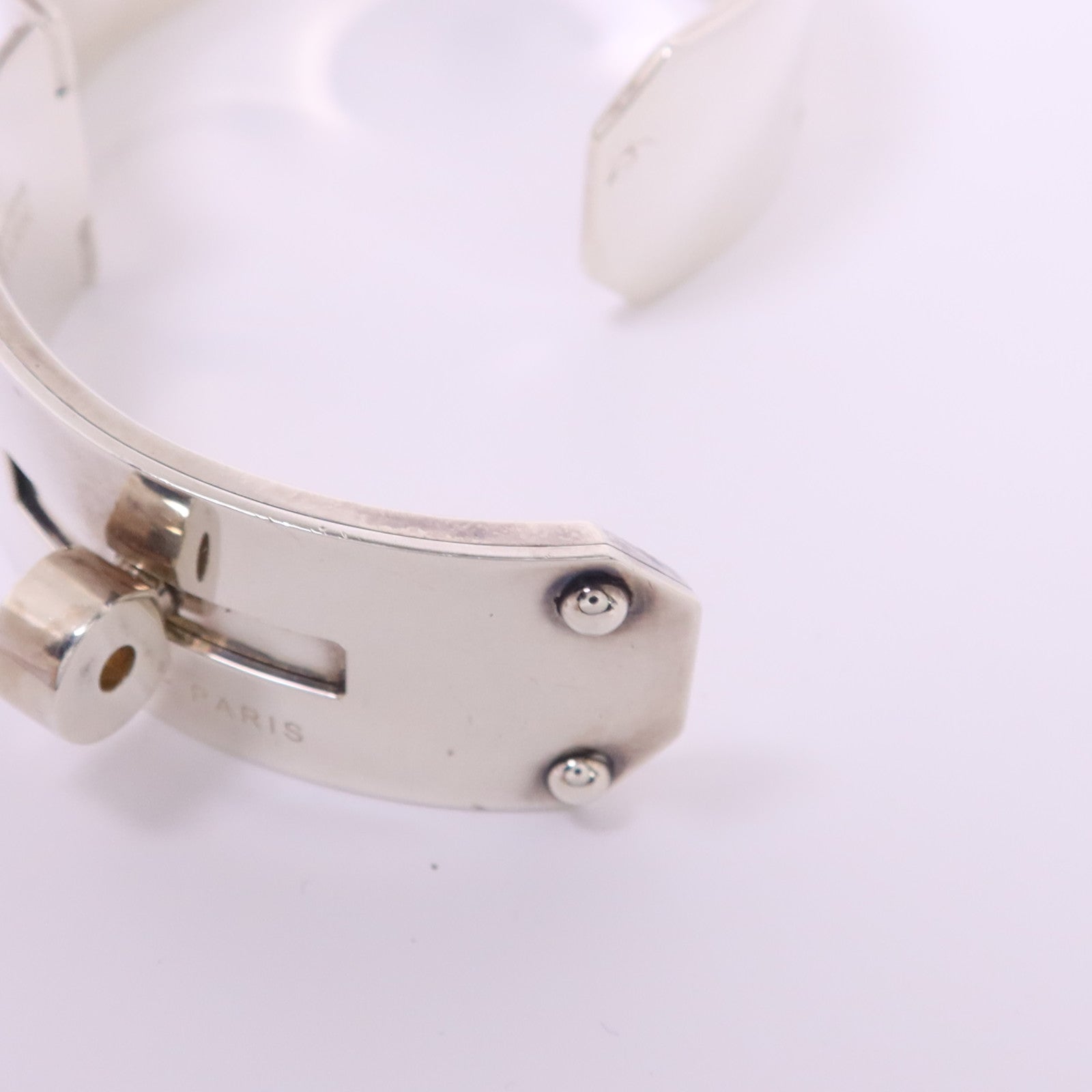 HERMES 925純銀Kelly MM Bracelet手鐲#16cm