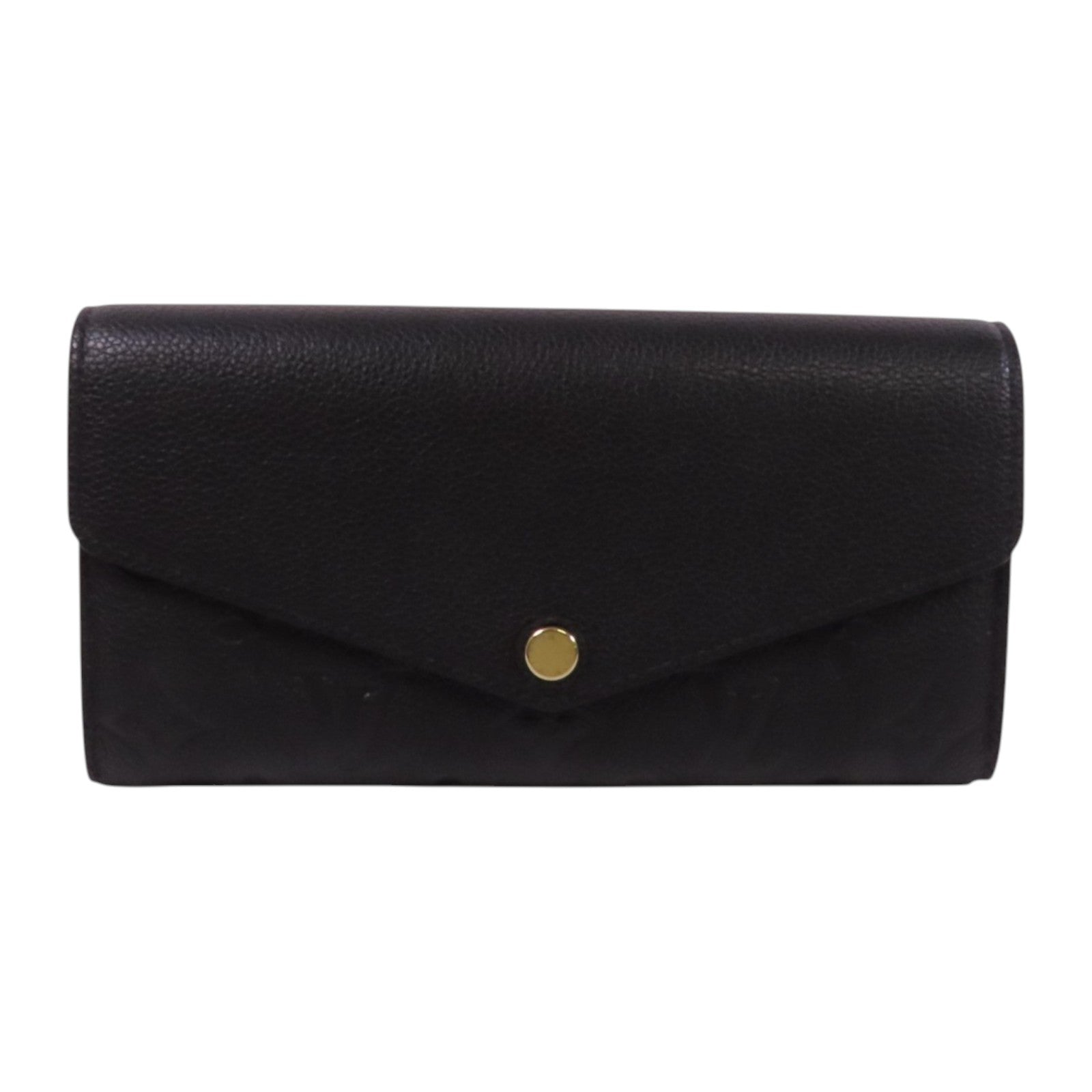 LOUIS VUITTON Monogram Empreinte Sarah Long Wallet金扣長錢包