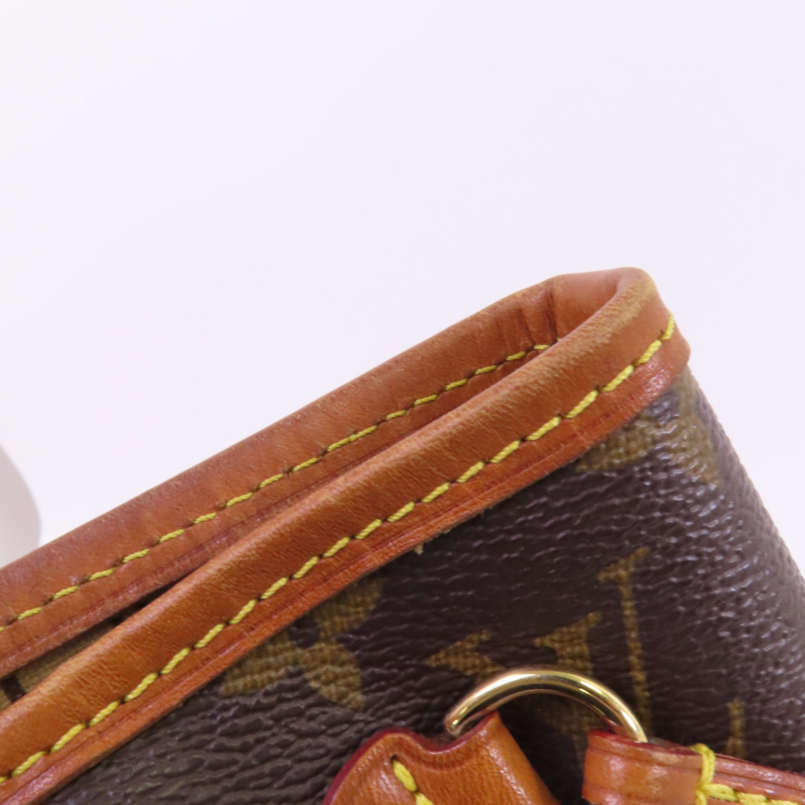 LOUIS VUITTON Monogram Neverfull PM金扣肩背袋