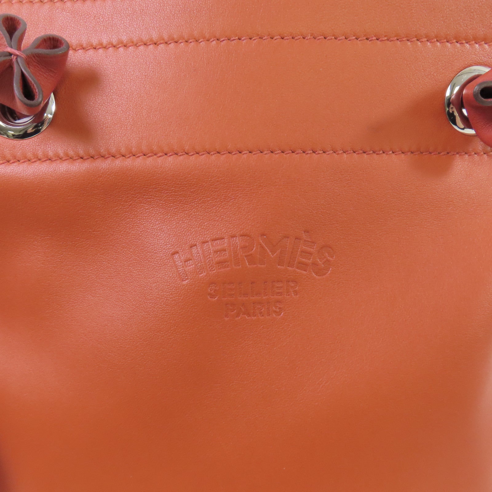 HERMES Swift皮革Aline Shoulder Bag銀扣肩背袋6C Cuiver/古銅色
