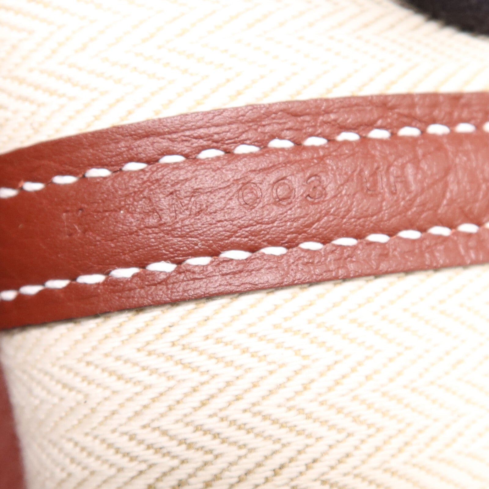 HERMES Negonda皮革Neo Garden Party 23銀扣手挽袋Rouge H