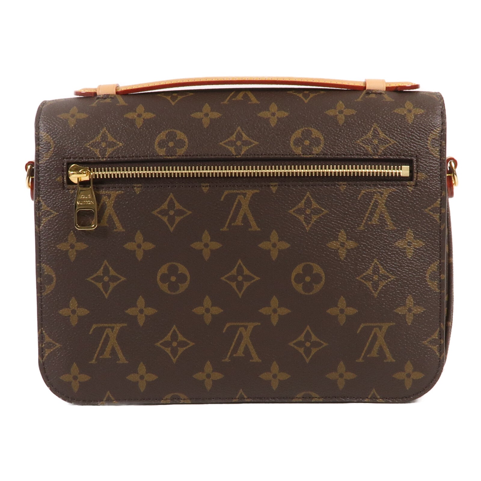 LOUIS VUITTON Monogram Pochette Metis MM金扣手挽肩背兩用袋