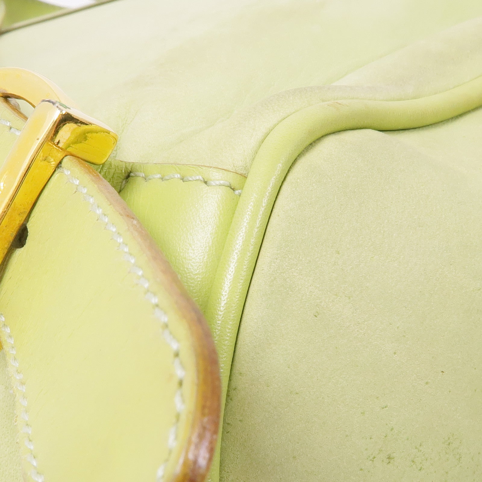 Salvatore Ferragamo 麂皮皮革Backpack金扣背包