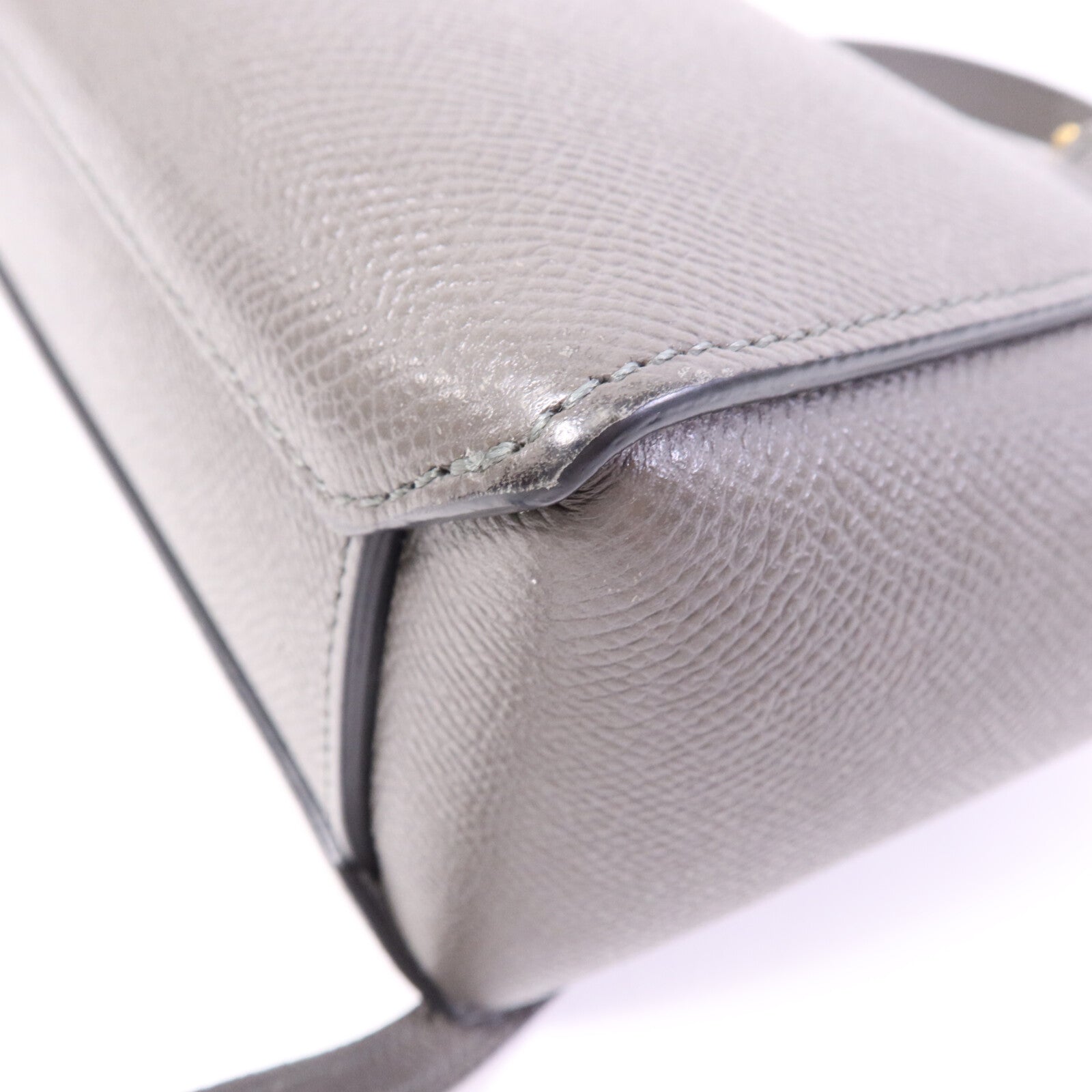 CELINE 牛皮皮革Pico Belt Bag金扣手挽肩背兩用袋