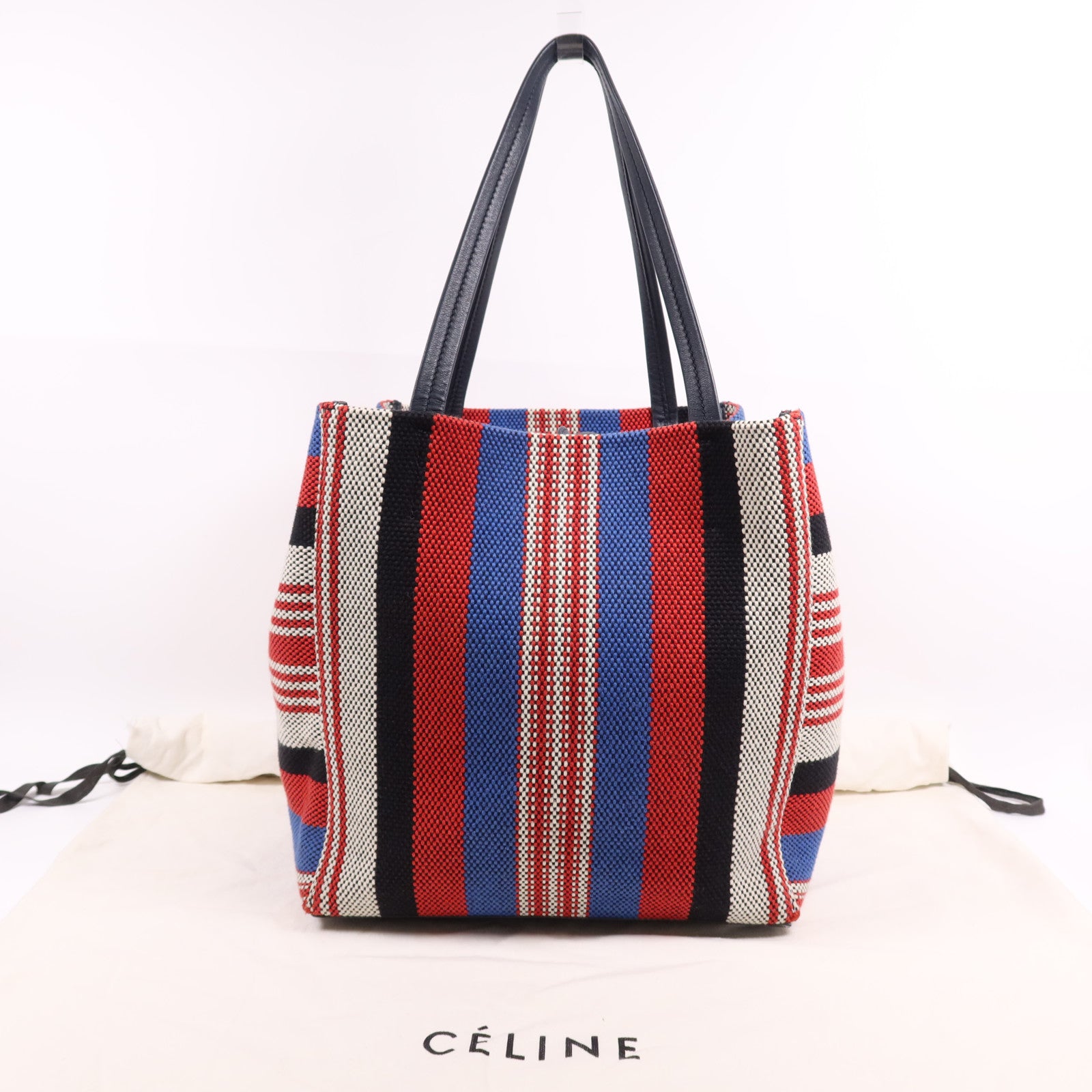 CELINE 帆布Tote Bag金扣手挽袋