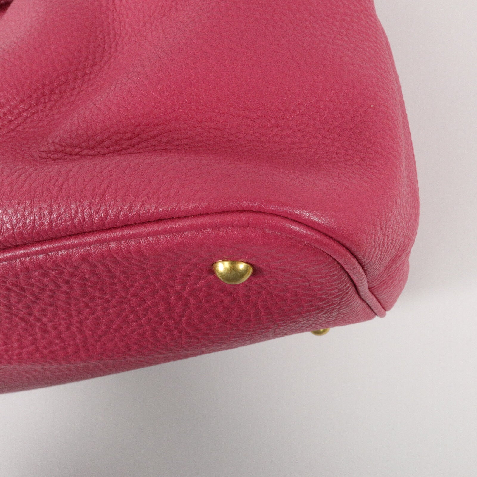 Miu Miu 牛皮皮革Madras 2 Way Shoulder Bay手挽肩背兩用袋