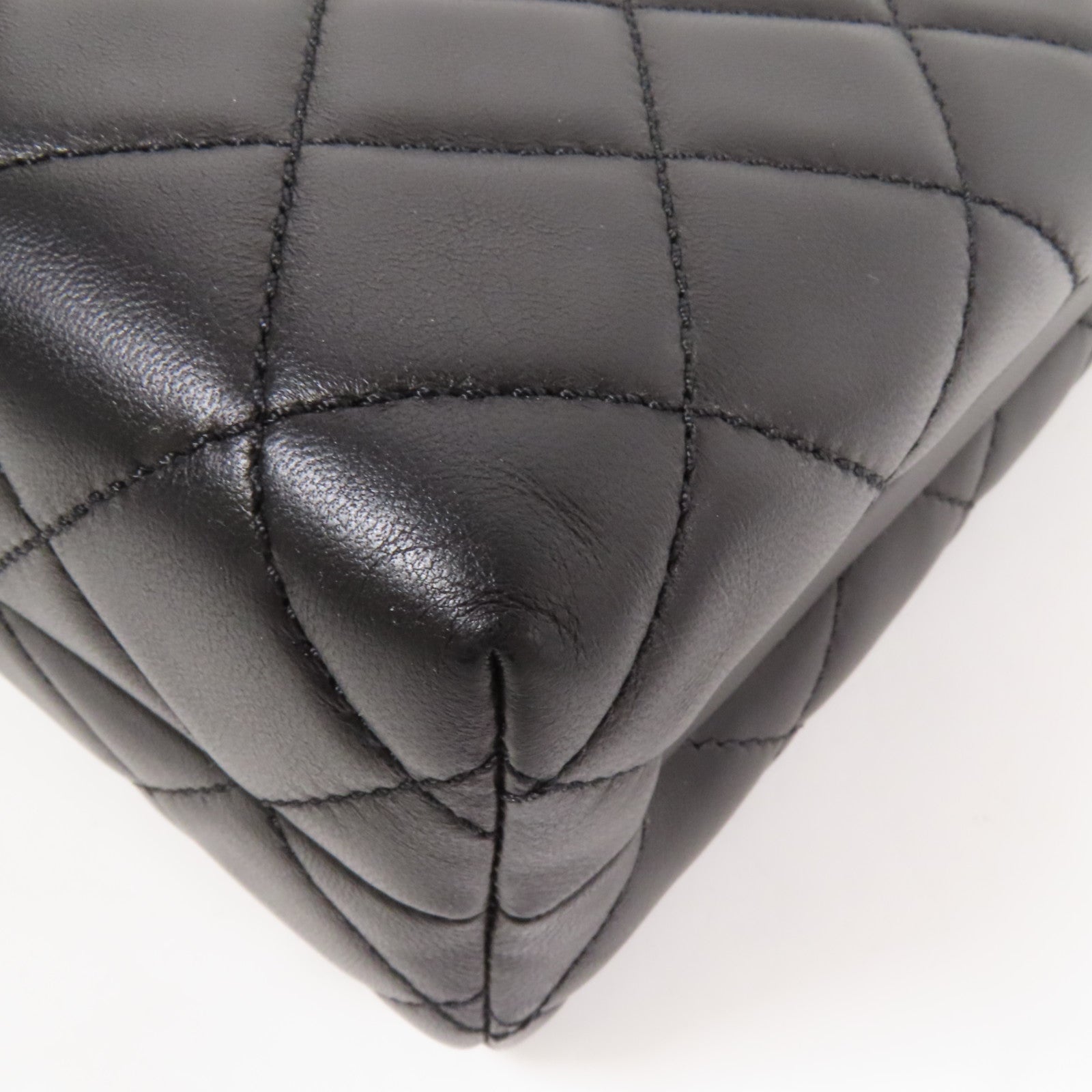 CHANEL 牛皮皮革Chain Shoulder鏈帶肩背袋