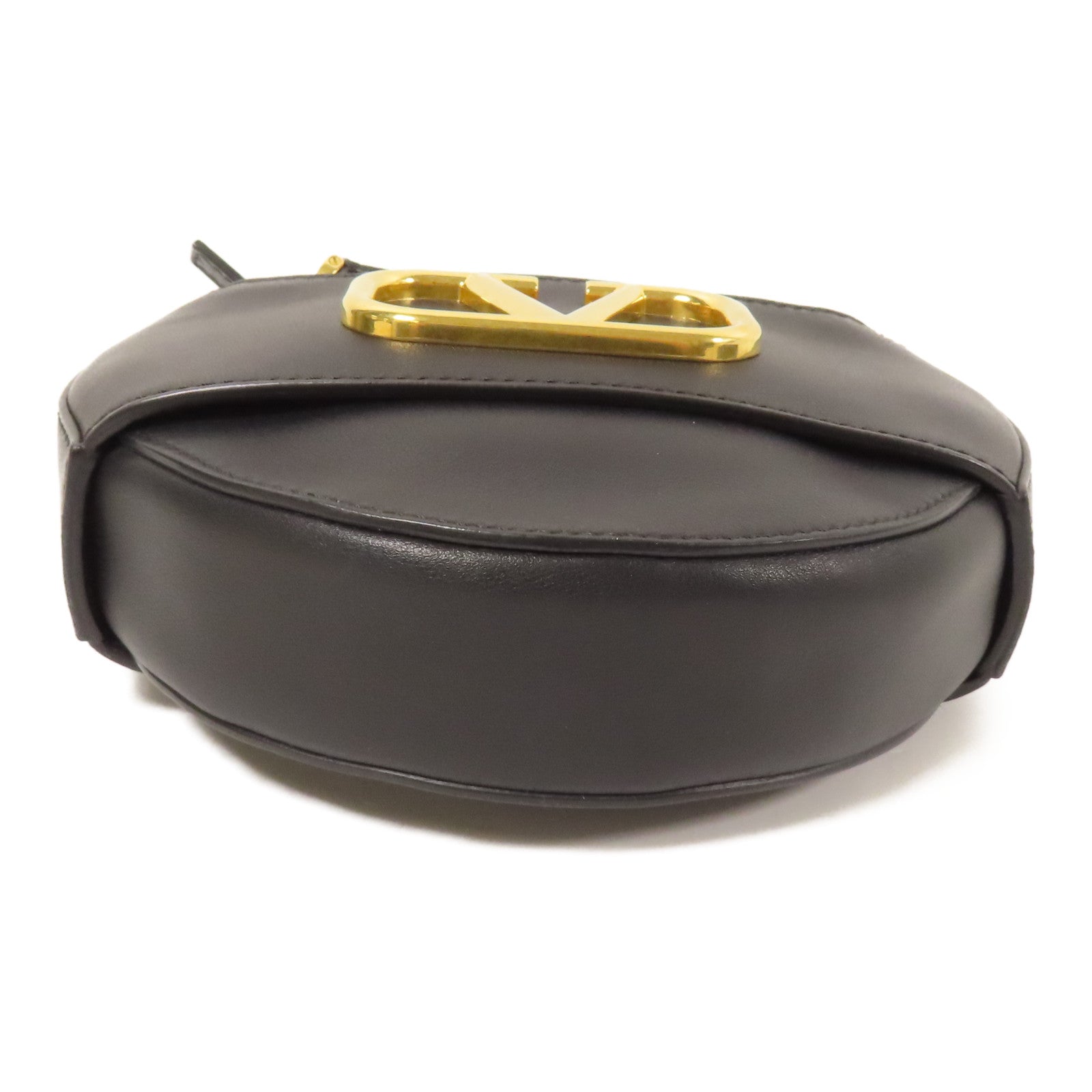 Valentino 牛皮皮革Garavani金扣肩背袋