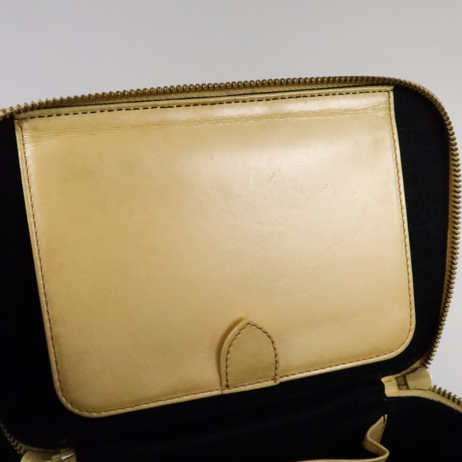 VERSACE 牛皮皮革Vintage Vanity Bag手挽袋